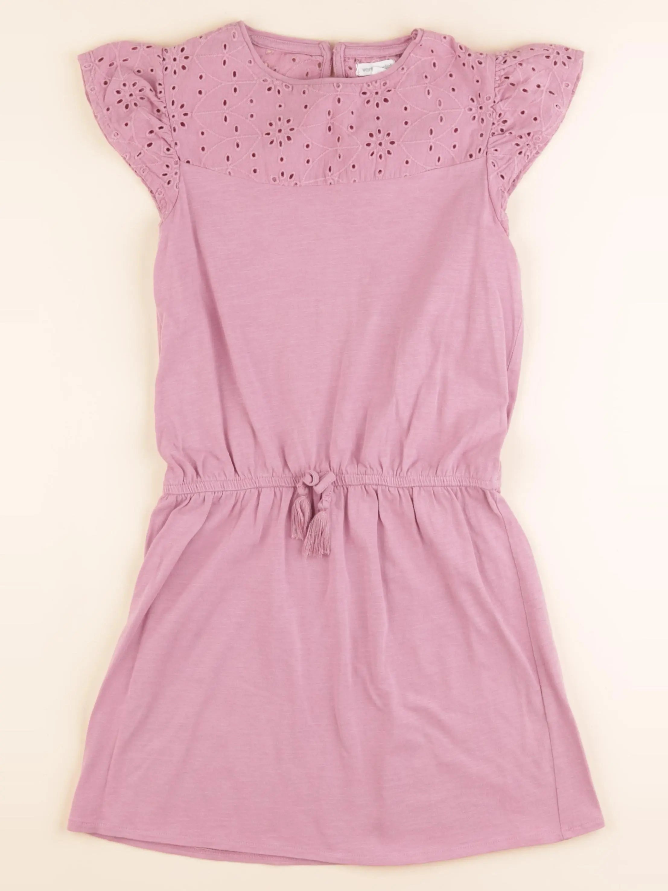 Vertbaudet - robe rose - 10 ans