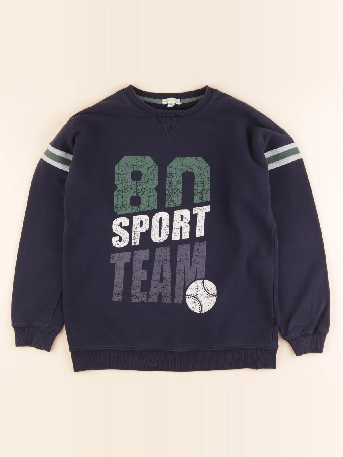 Vertbaudet - sweat bleu - 12 ans