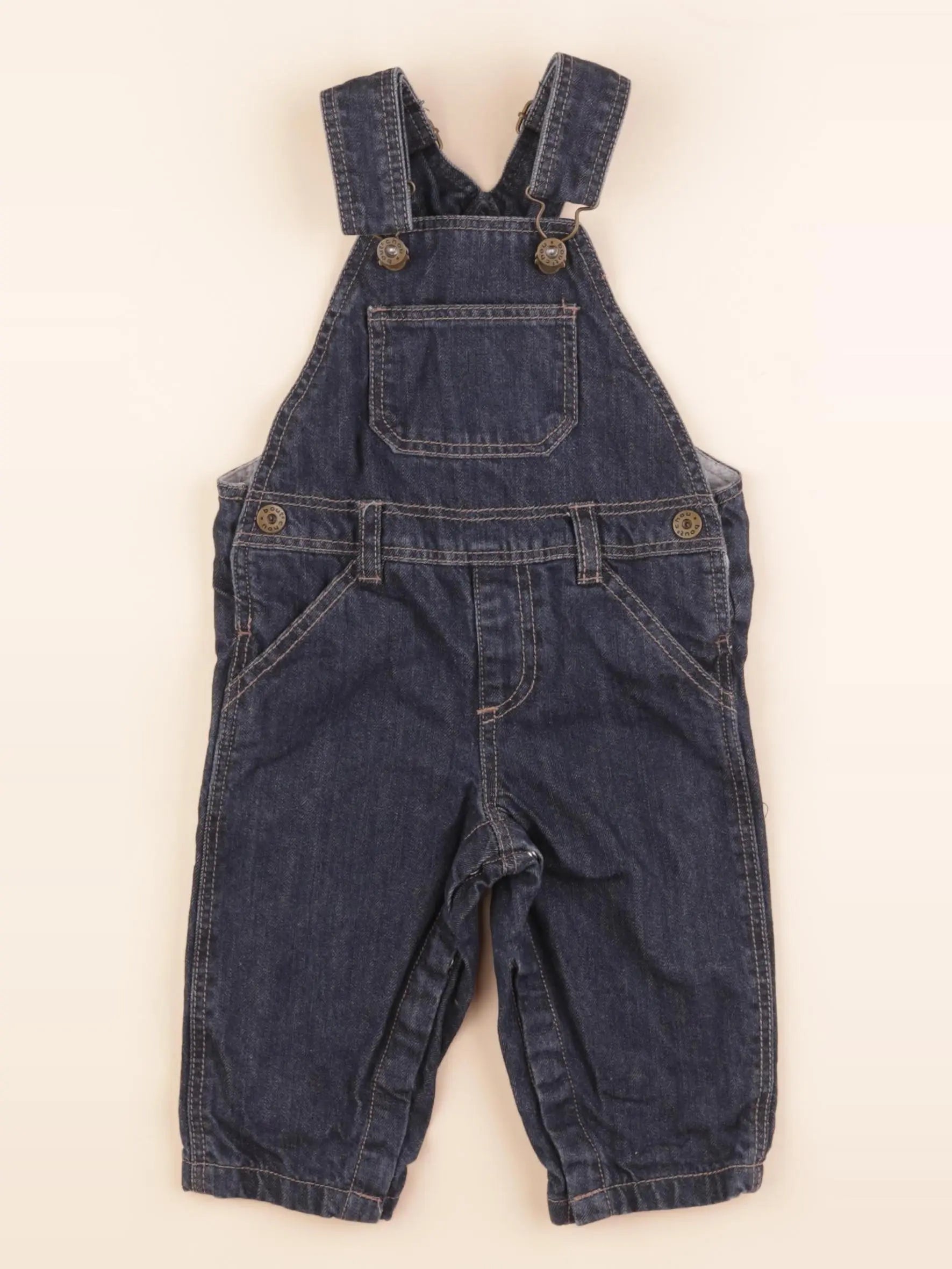 Boutchou - salopette bleu - 6 mois