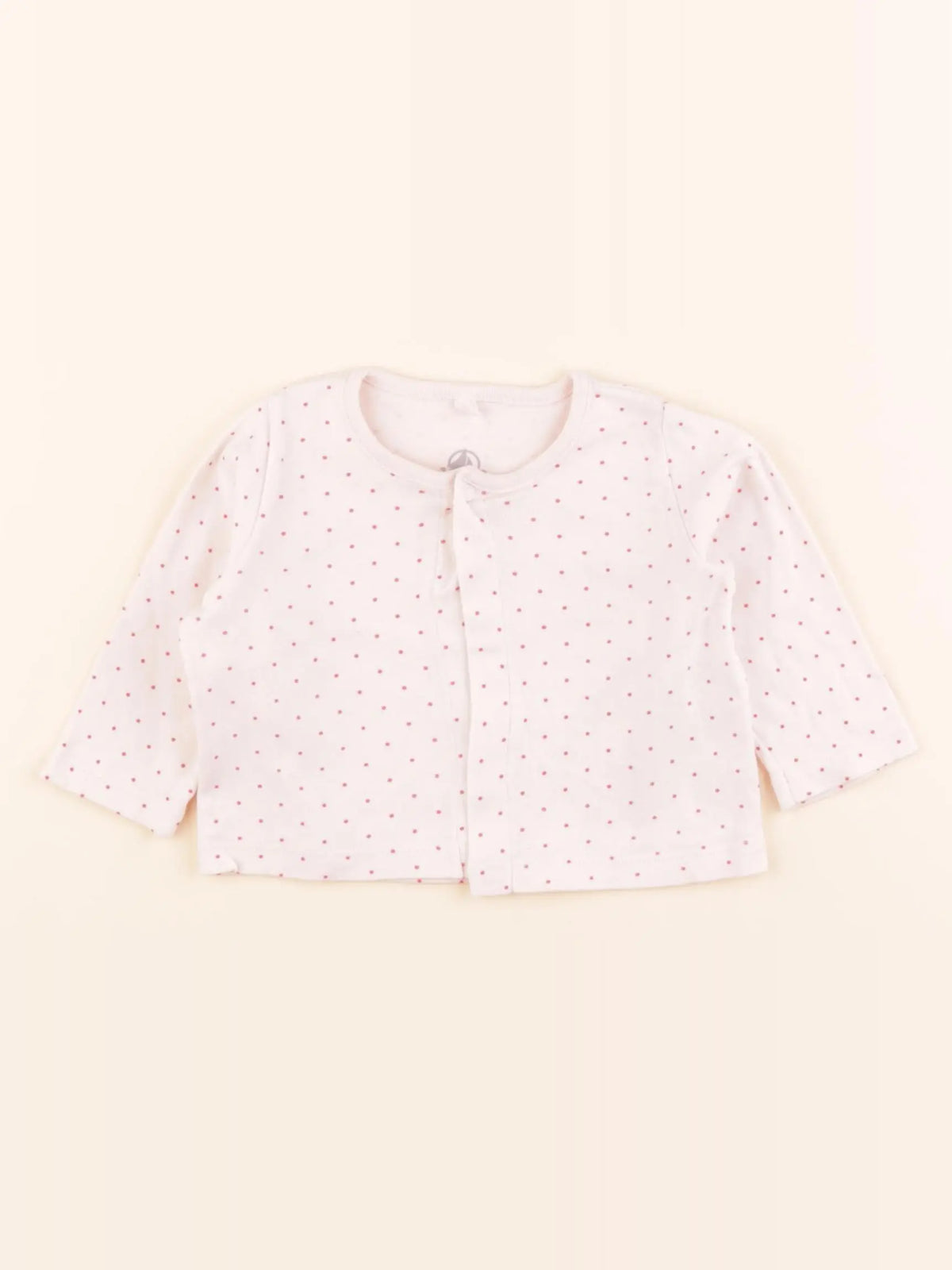 Petit Bateau - tee-shirt blanc - 6 mois