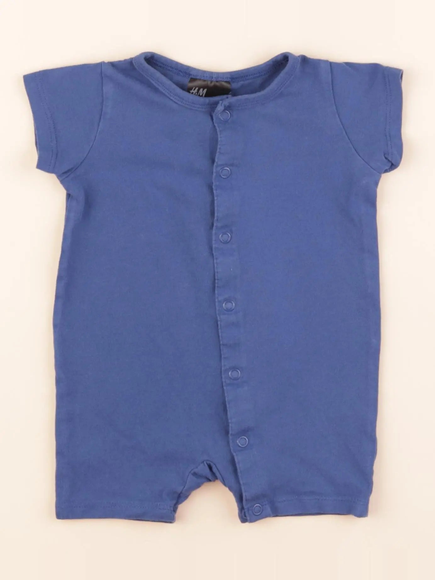 H&M - combinaison bleu - 2/4 mois