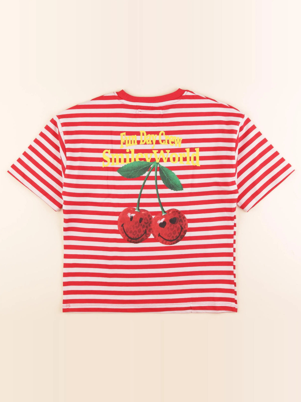 Zara - tee-shirt imprimé au dos blanc, rouge - 8/9 ans