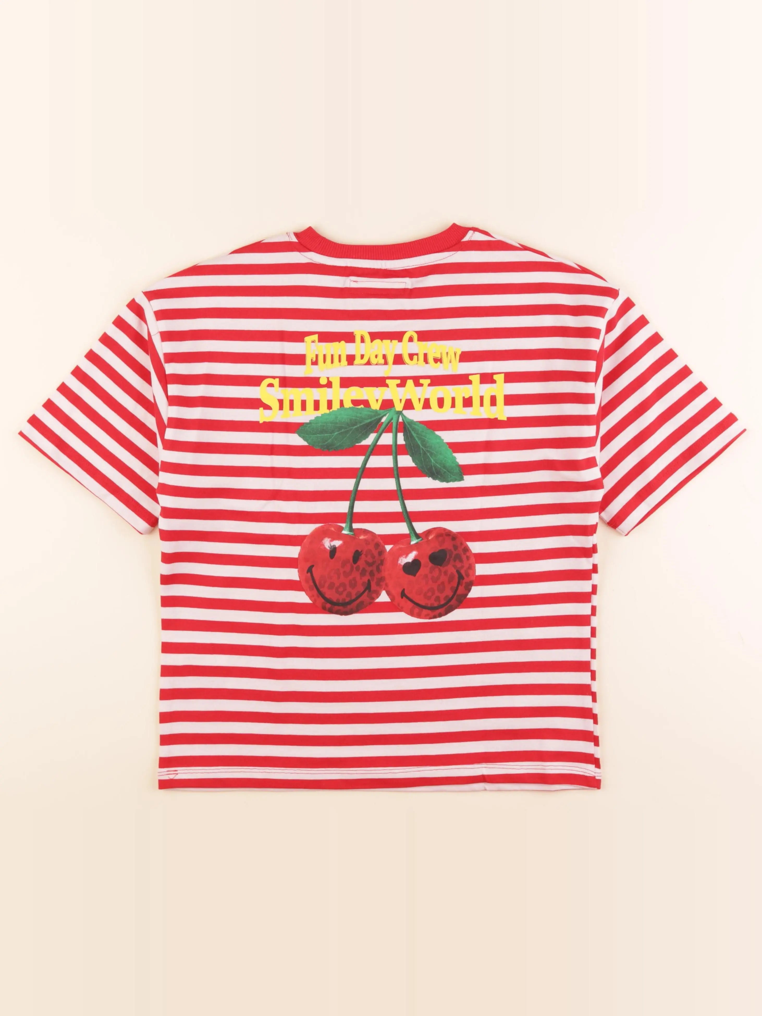 Zara - tee-shirt imprimé au dos blanc, rouge - 8/9 ans