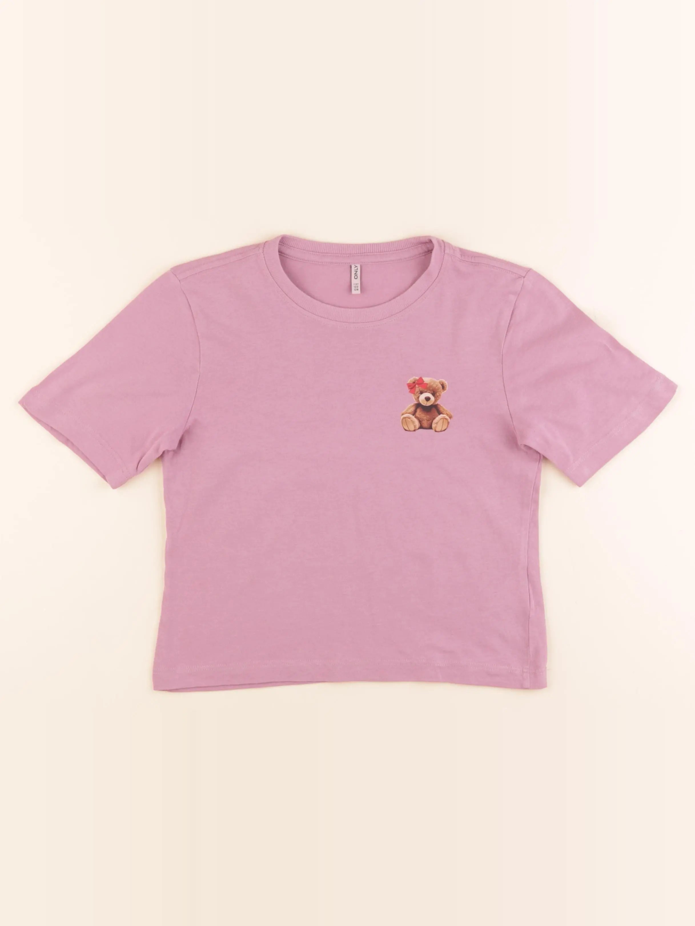 Kids Only - tee-shirt rose - 7/8 ans