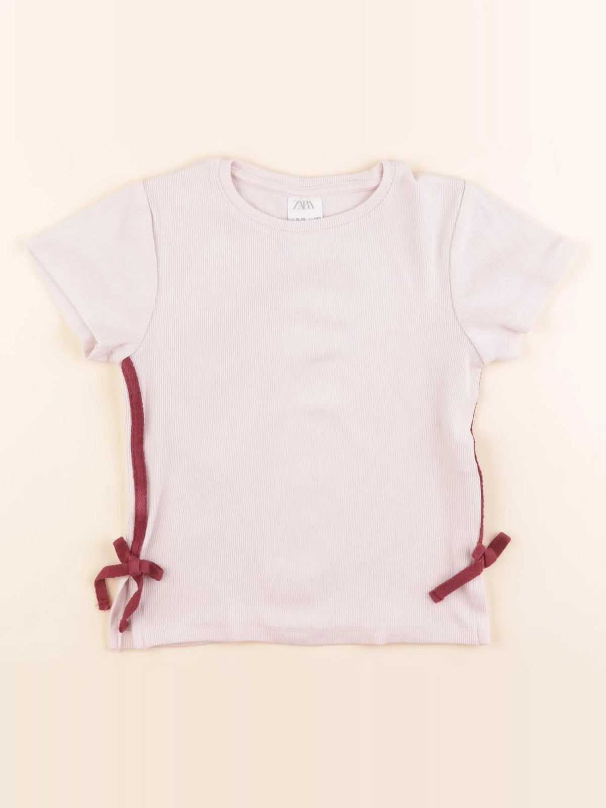 Zara - tee-shirt rose - 9/10 ans