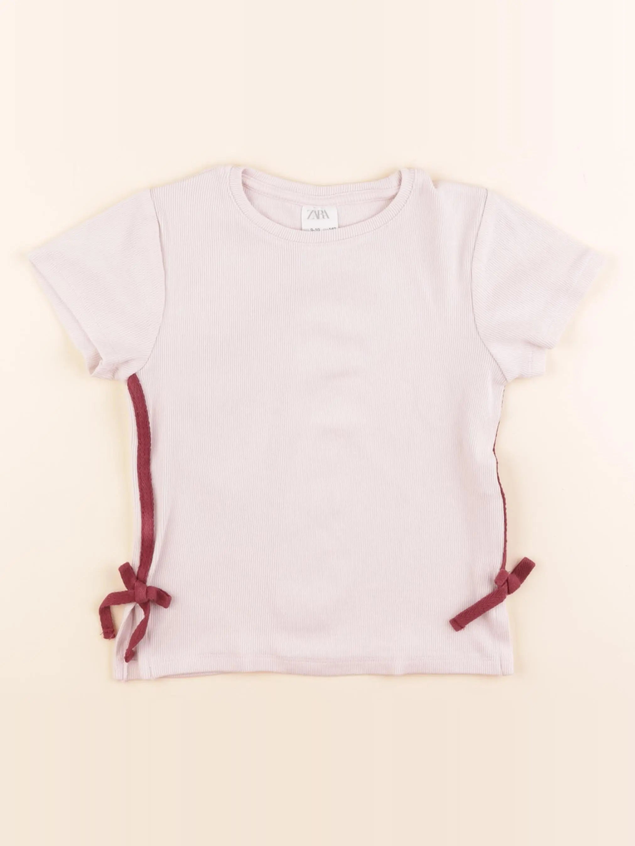 Zara - tee-shirt rose - 9/10 ans