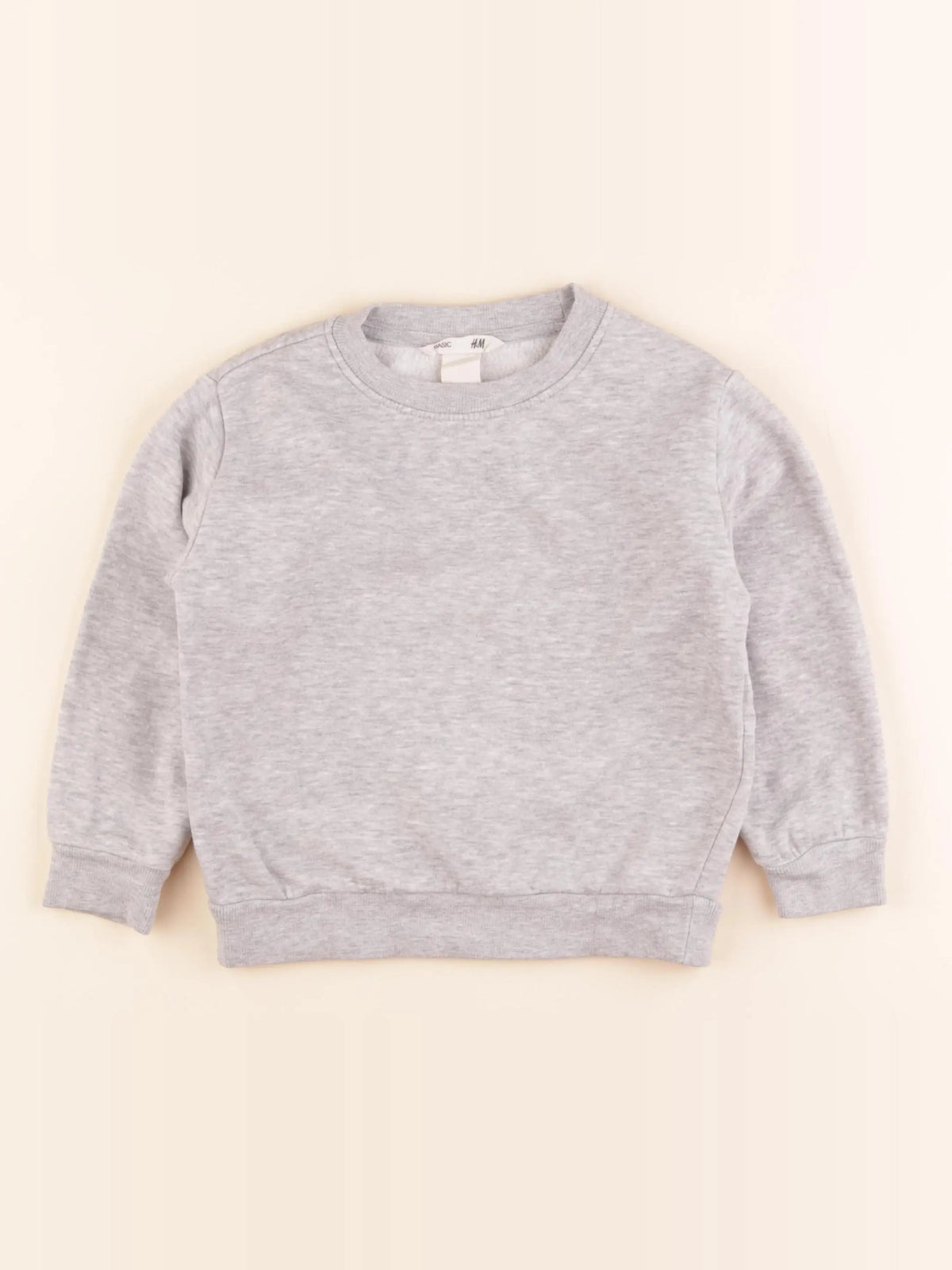 H&M - sweat gris - 3/4 ans