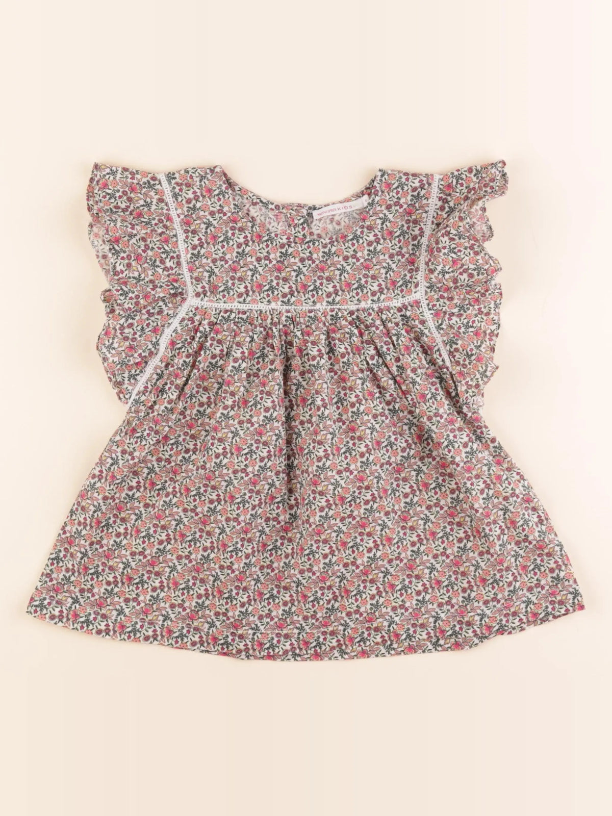 Monoprix - blouse multicolore - 6 ans
