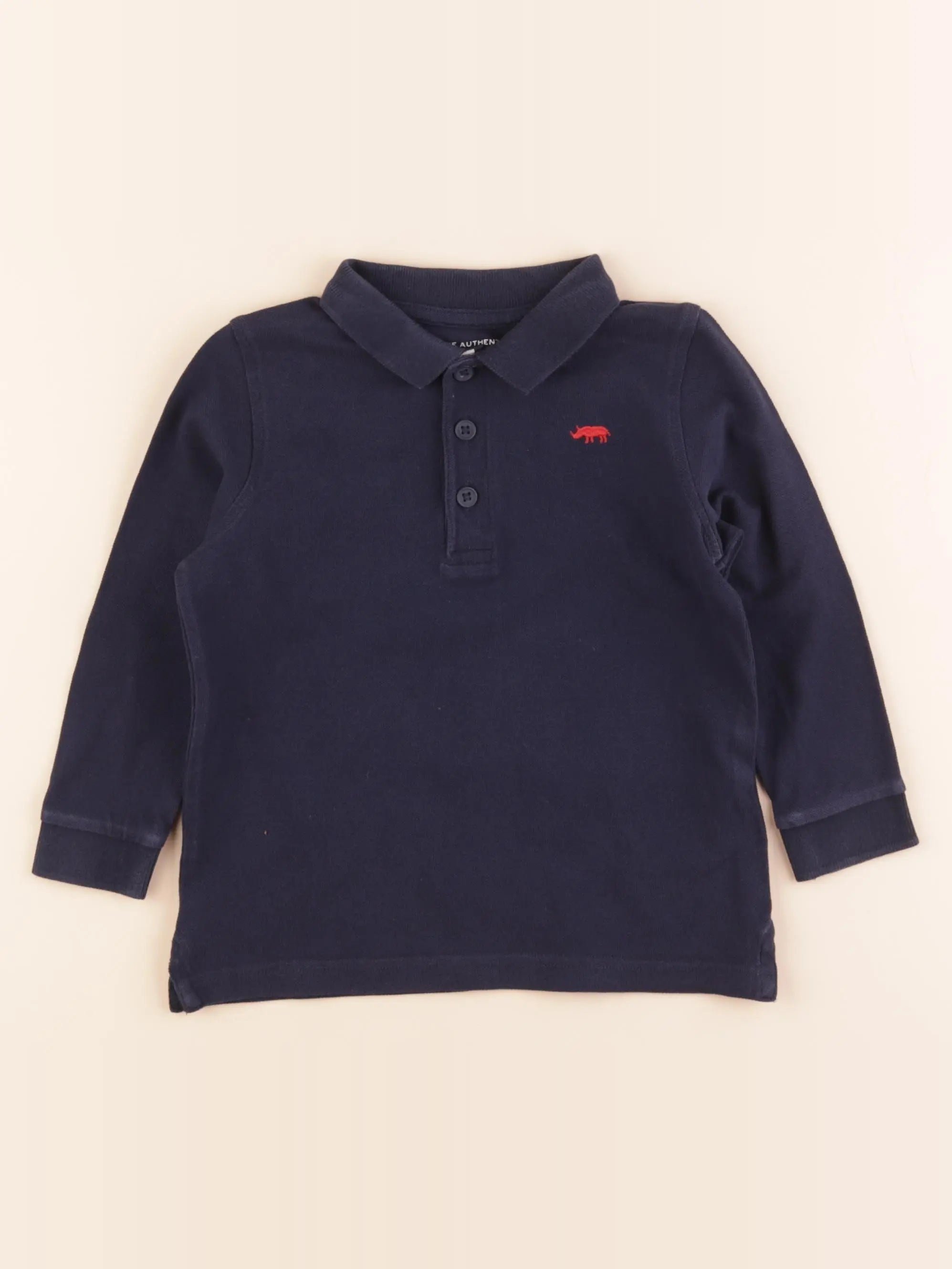 Marks & Spencer  - polo bleu - 18/24 mois