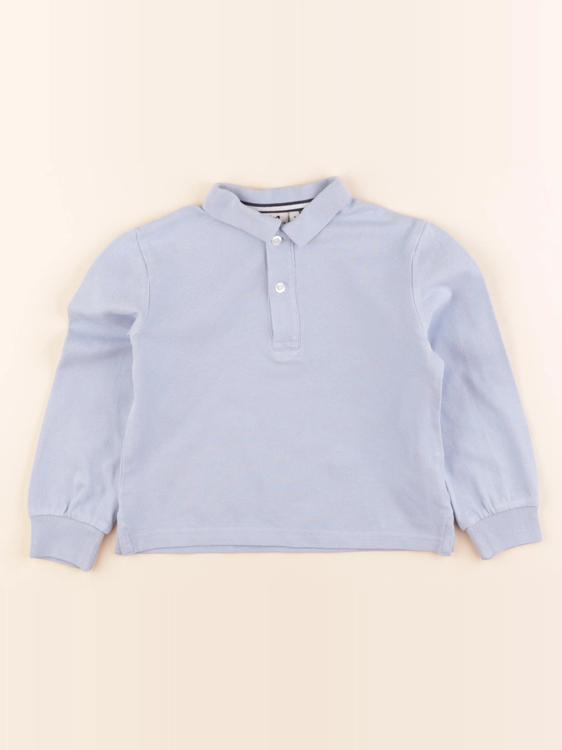 Cyrillus - polo bleu - 4 ans