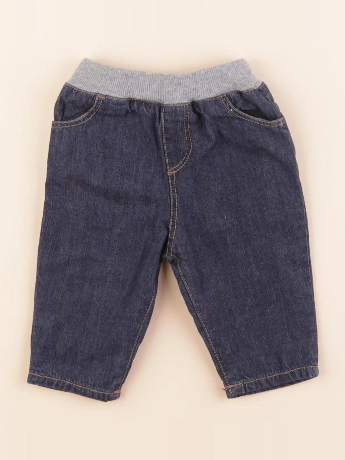 Boutchou - jean bleu - 1 mois