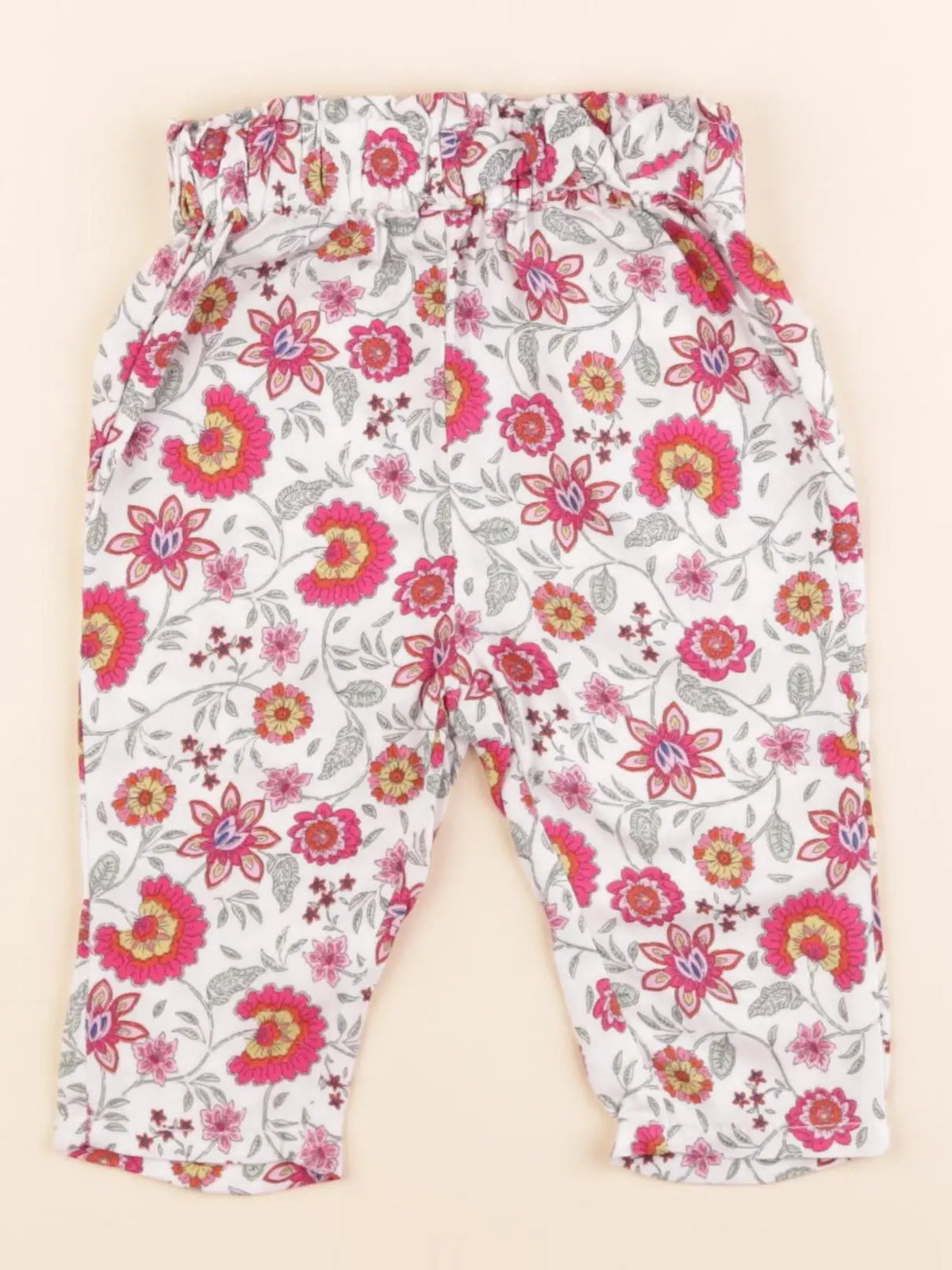 Vertbaudet - pantalon multicolore - 6 mois
