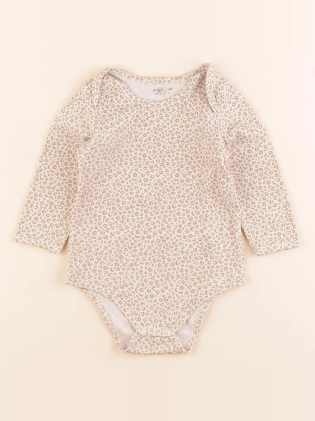 Vertbaudet - body beige - 18 mois