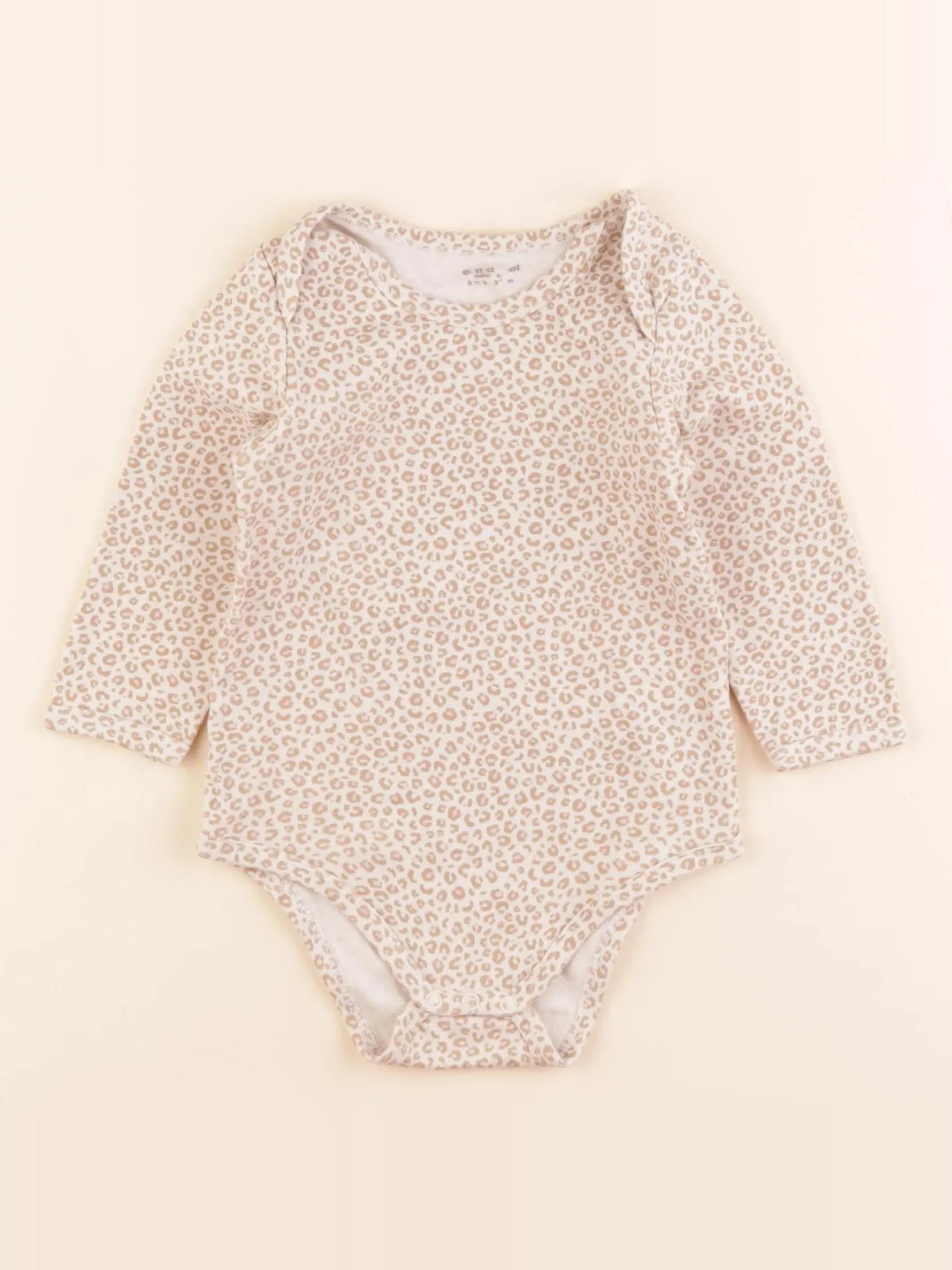 Vertbaudet - body beige - 18 mois
