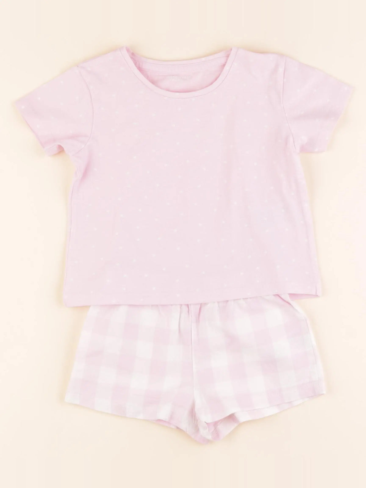 Vertbaudet - pyjama coton rose - 2 ans