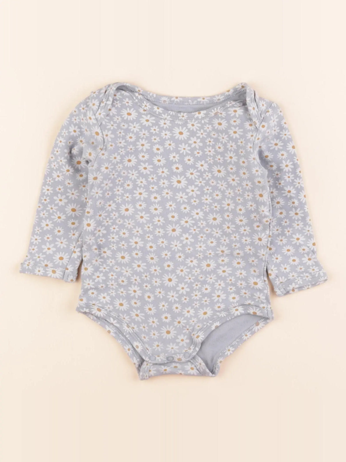 Vertbaudet - body bleu - 18 mois