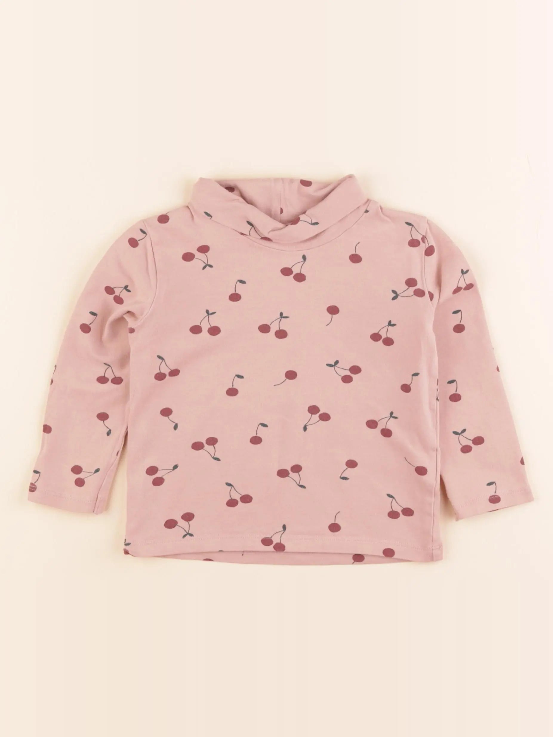 Vertbaudet - sous-pull rose - 2 ans