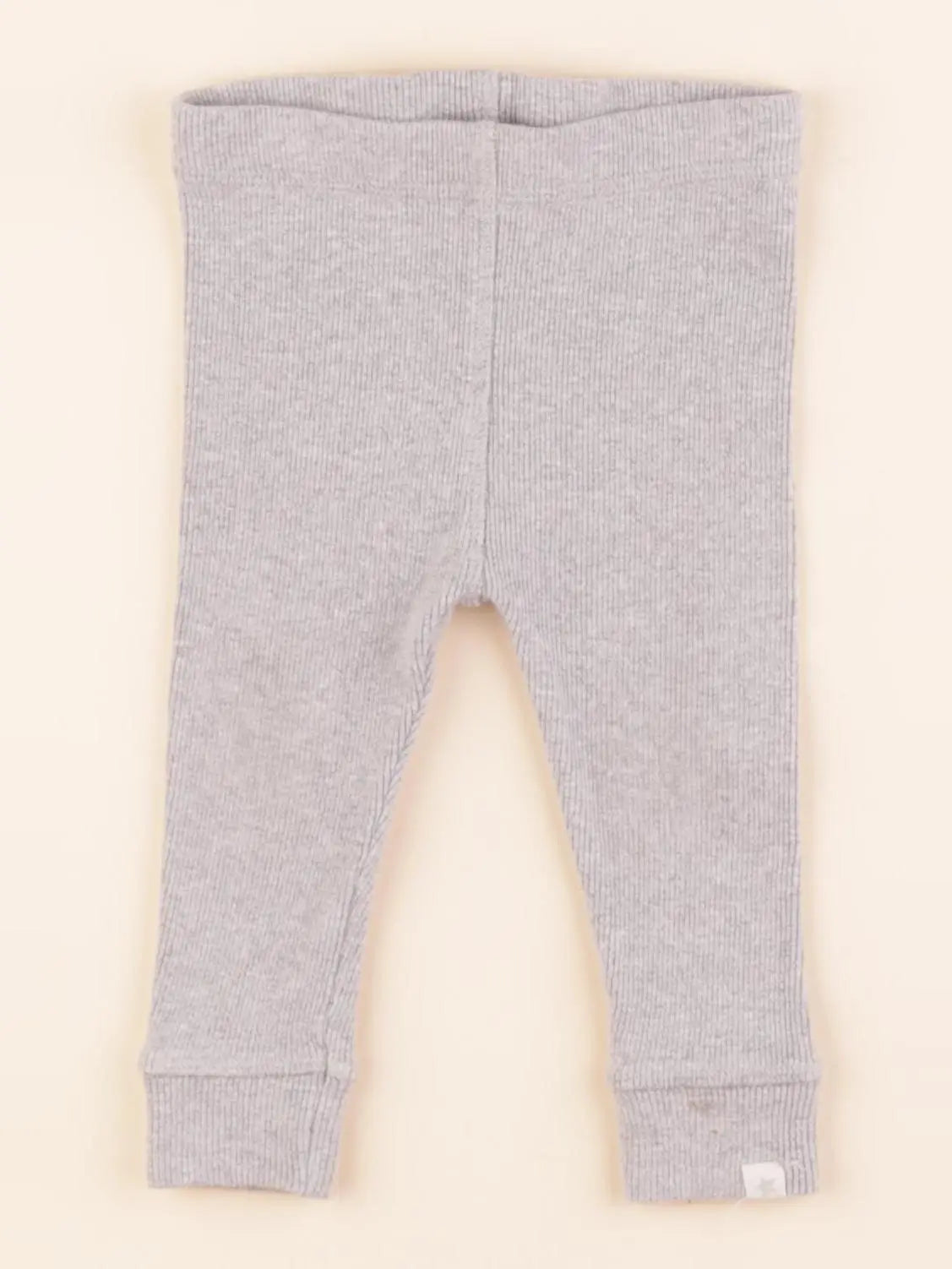 Zara - legging gris - 6/9 mois