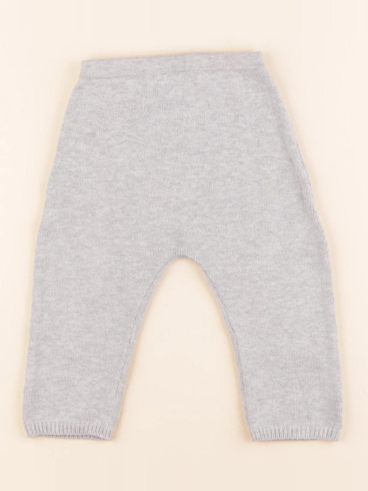Petit Bateau - legging gris - 12 mois