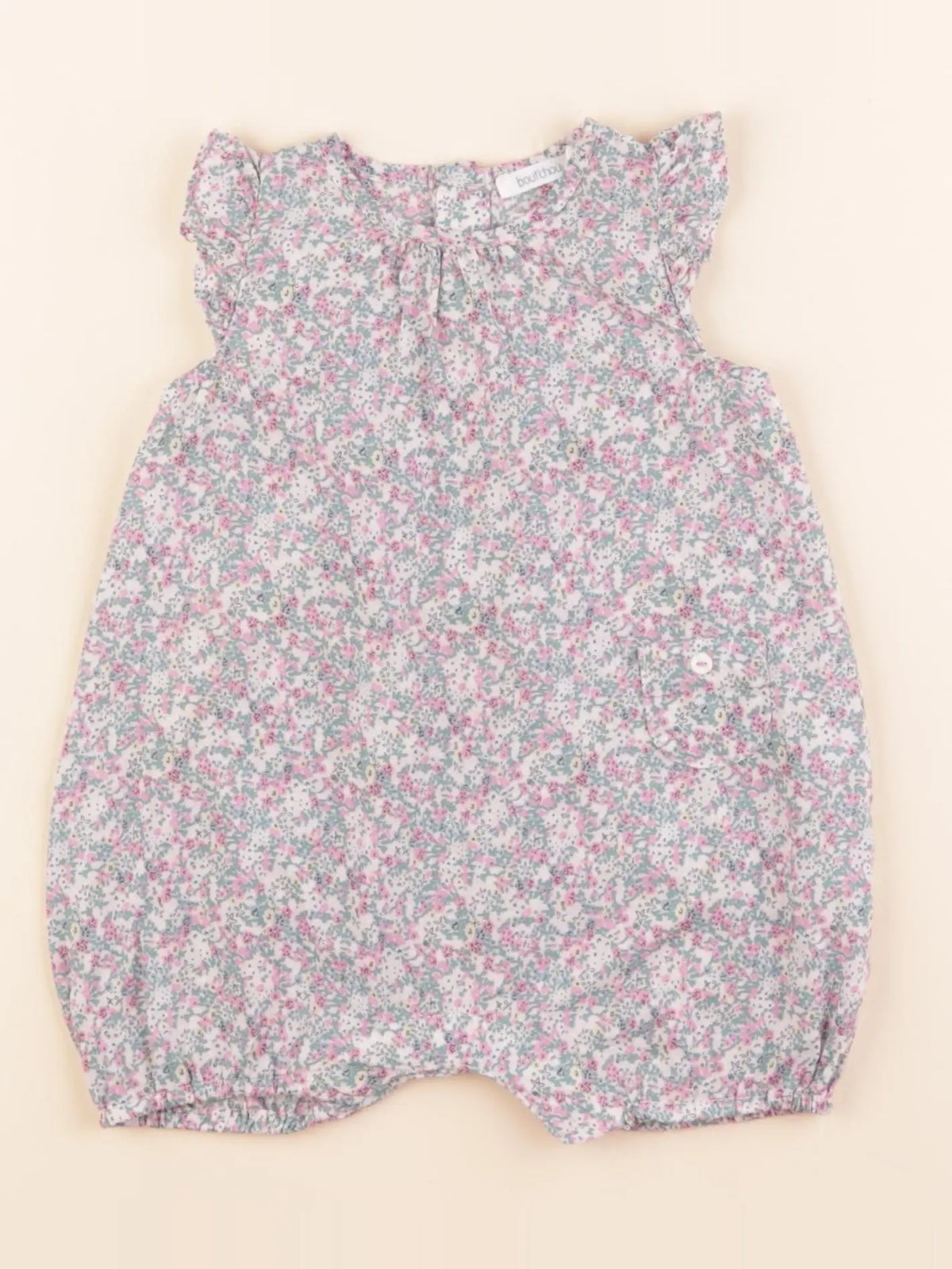 Boutchou - combinaison multicolore - 3 mois