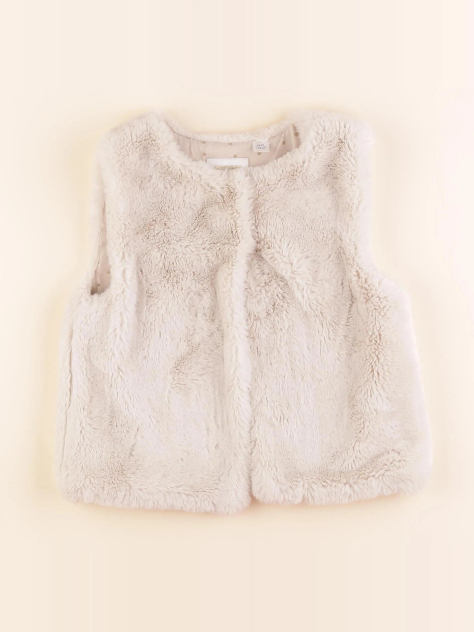 Okaidi - gilet beige - 8 ans