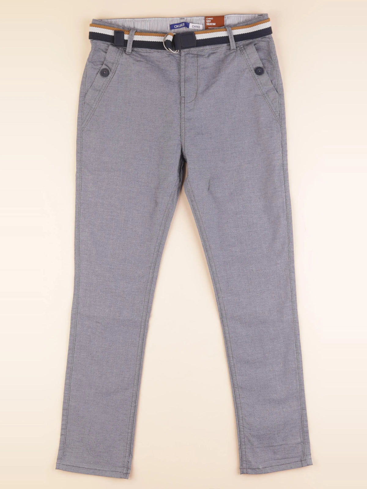 Okaidi - pantalon bleu - 12 ans