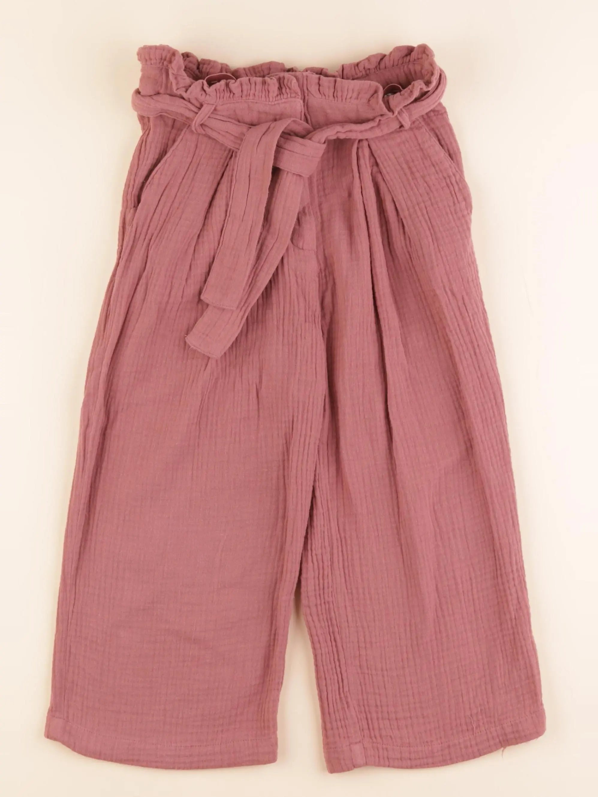 Vertbaudet - pantalon rose - 6 ans