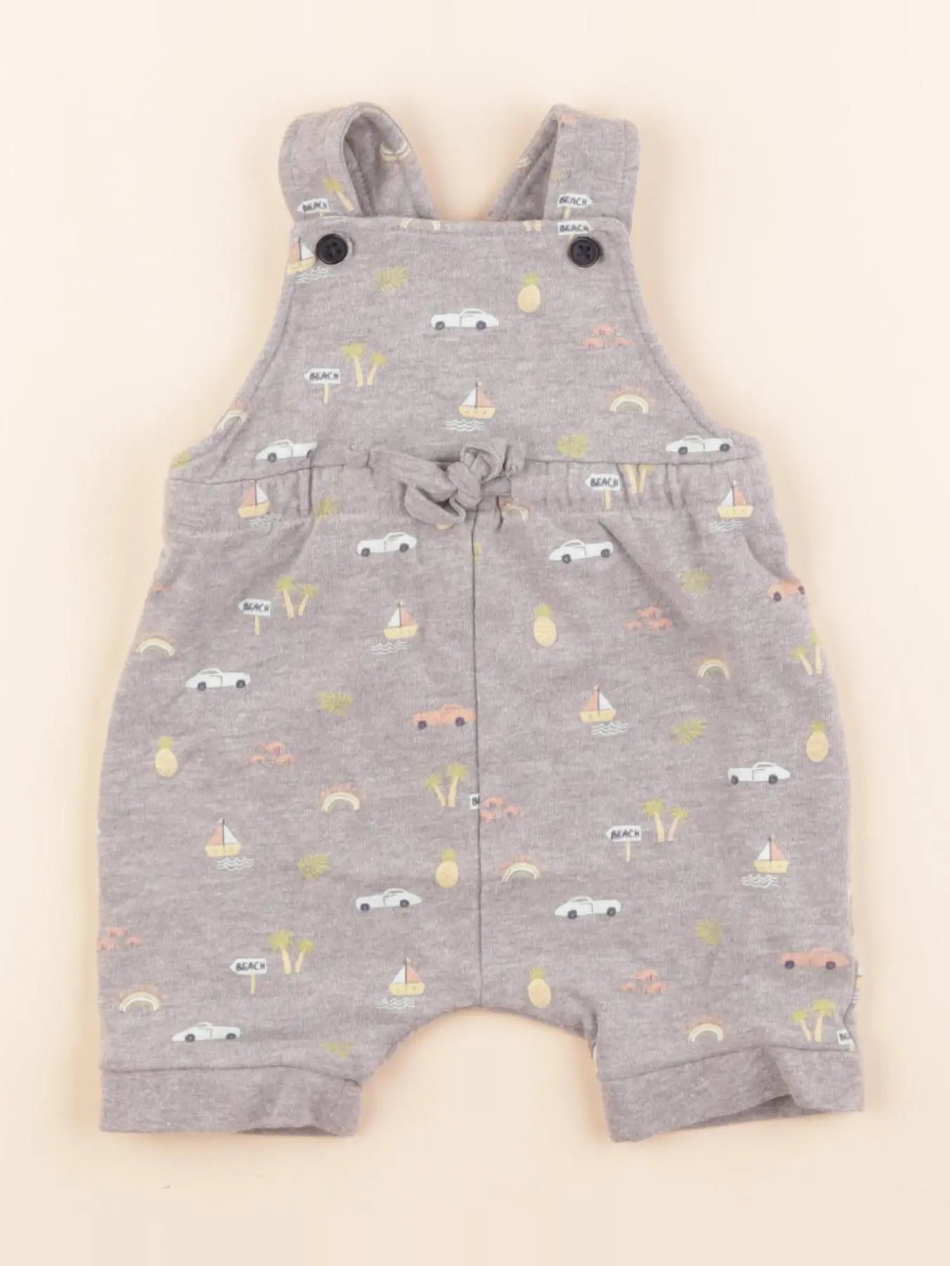 Boutchou - salopette gris - 3 mois