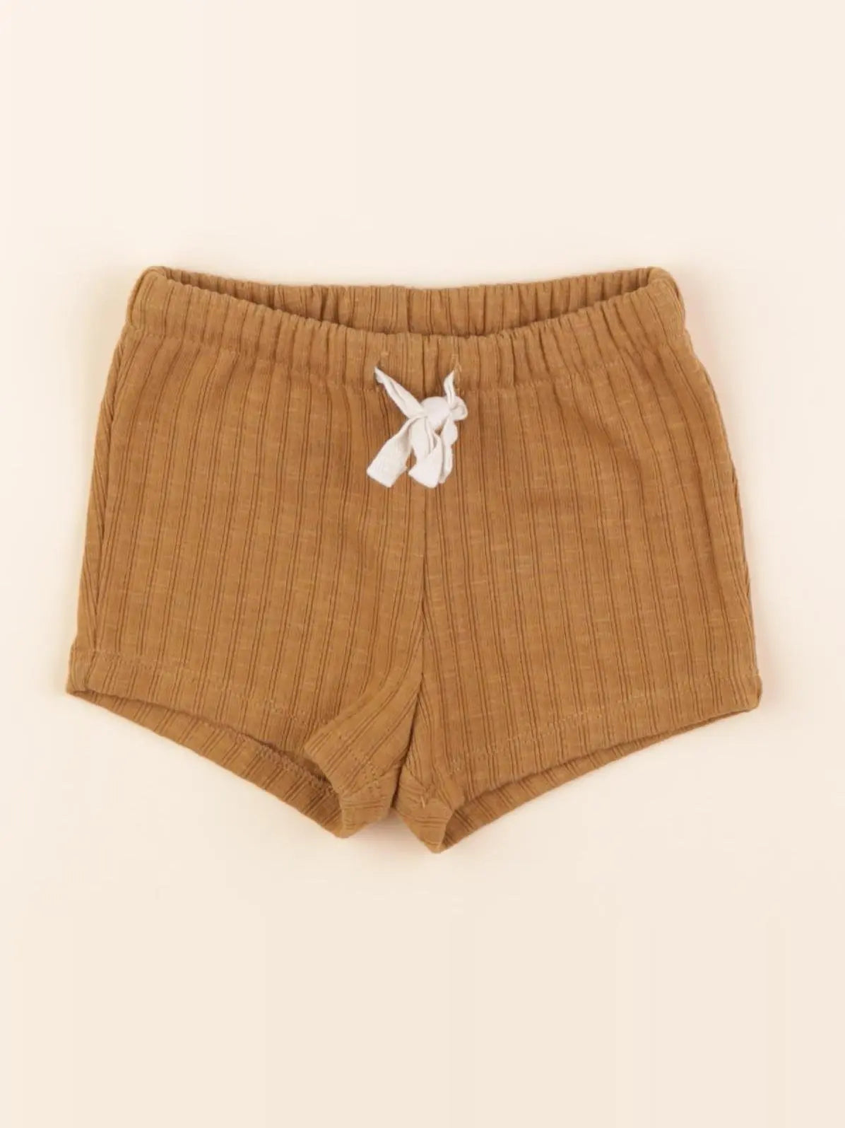 H&M - short marron - 2/4 mois