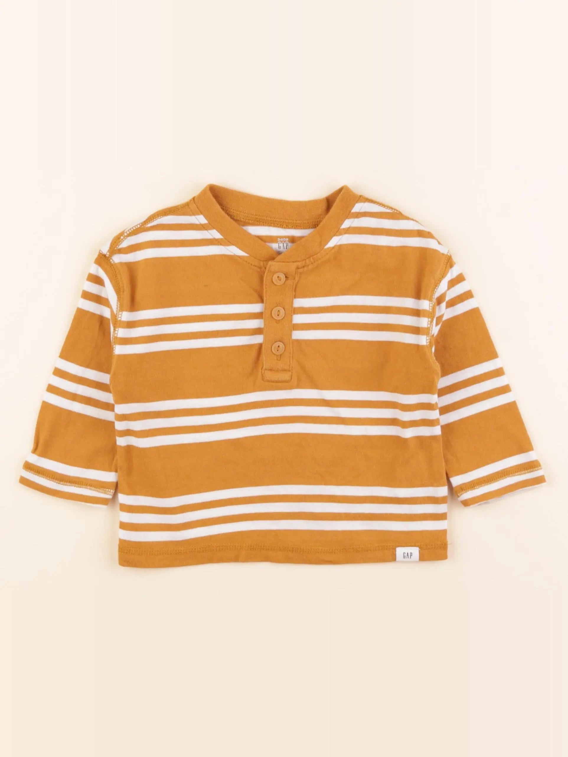 GAP - tee-shirt orange - 12/18 mois