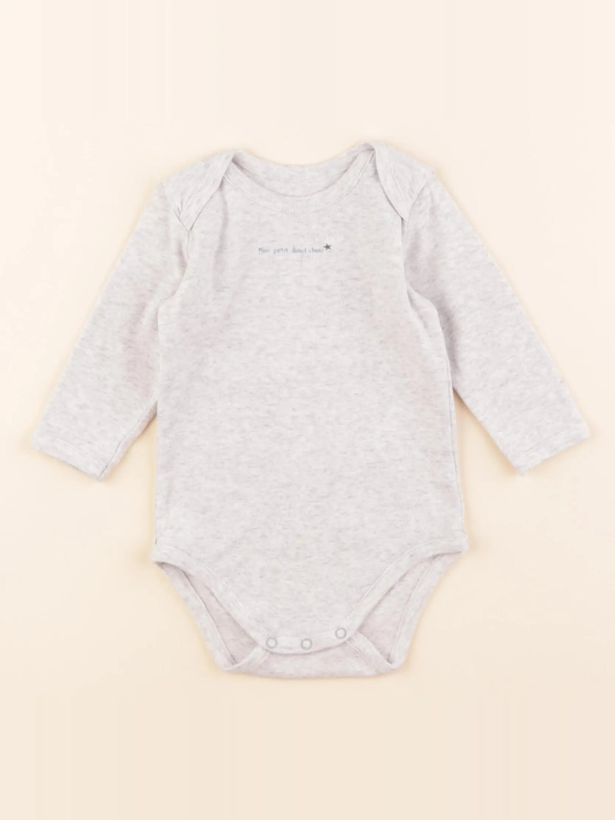 Boutchou - body gris - 9 mois