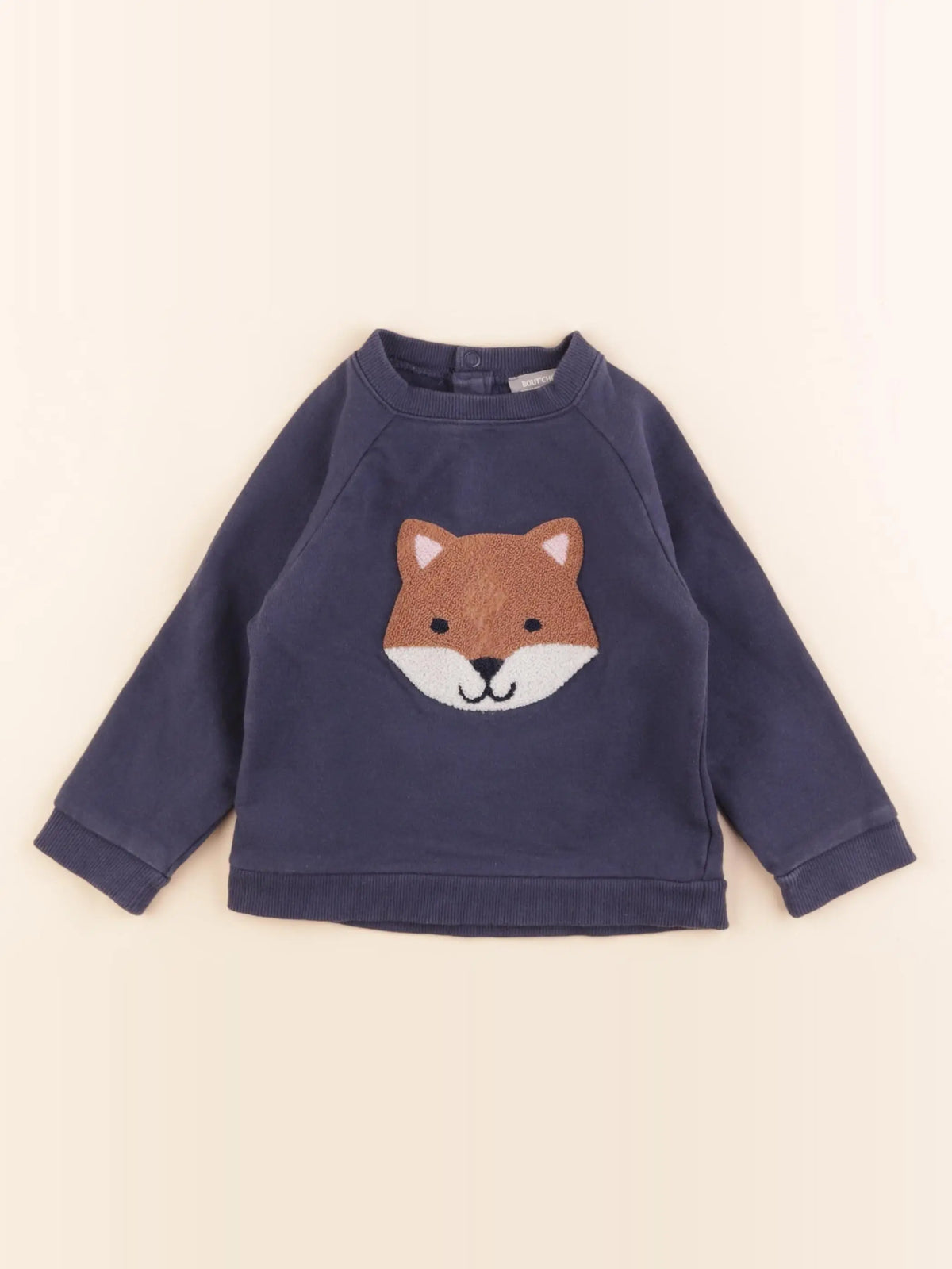 Boutchou - sweat bleu - 24 mois