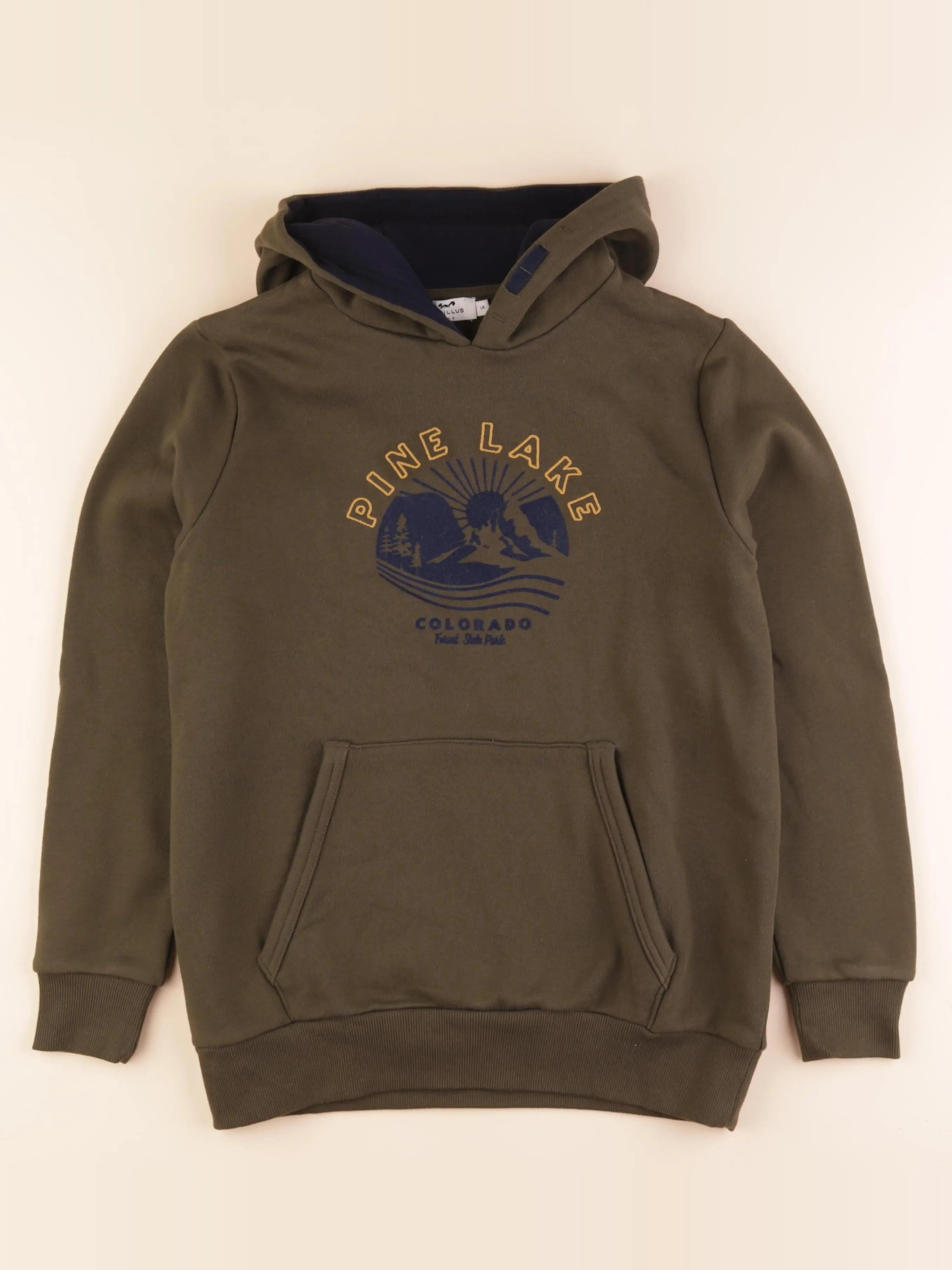 Cyrillus - sweat vert - 14 ans