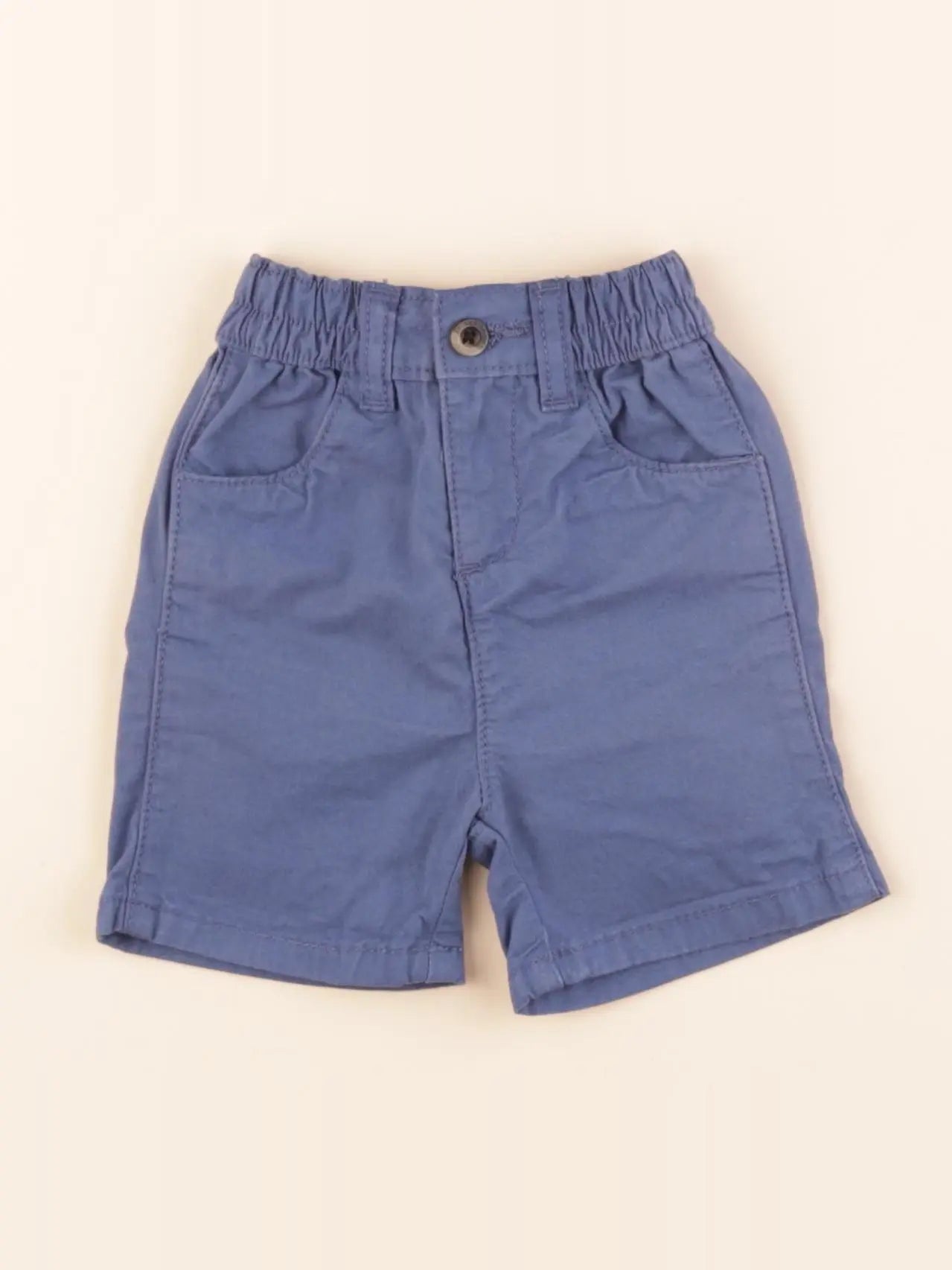 Vertbaudet - short bleu - 3 mois