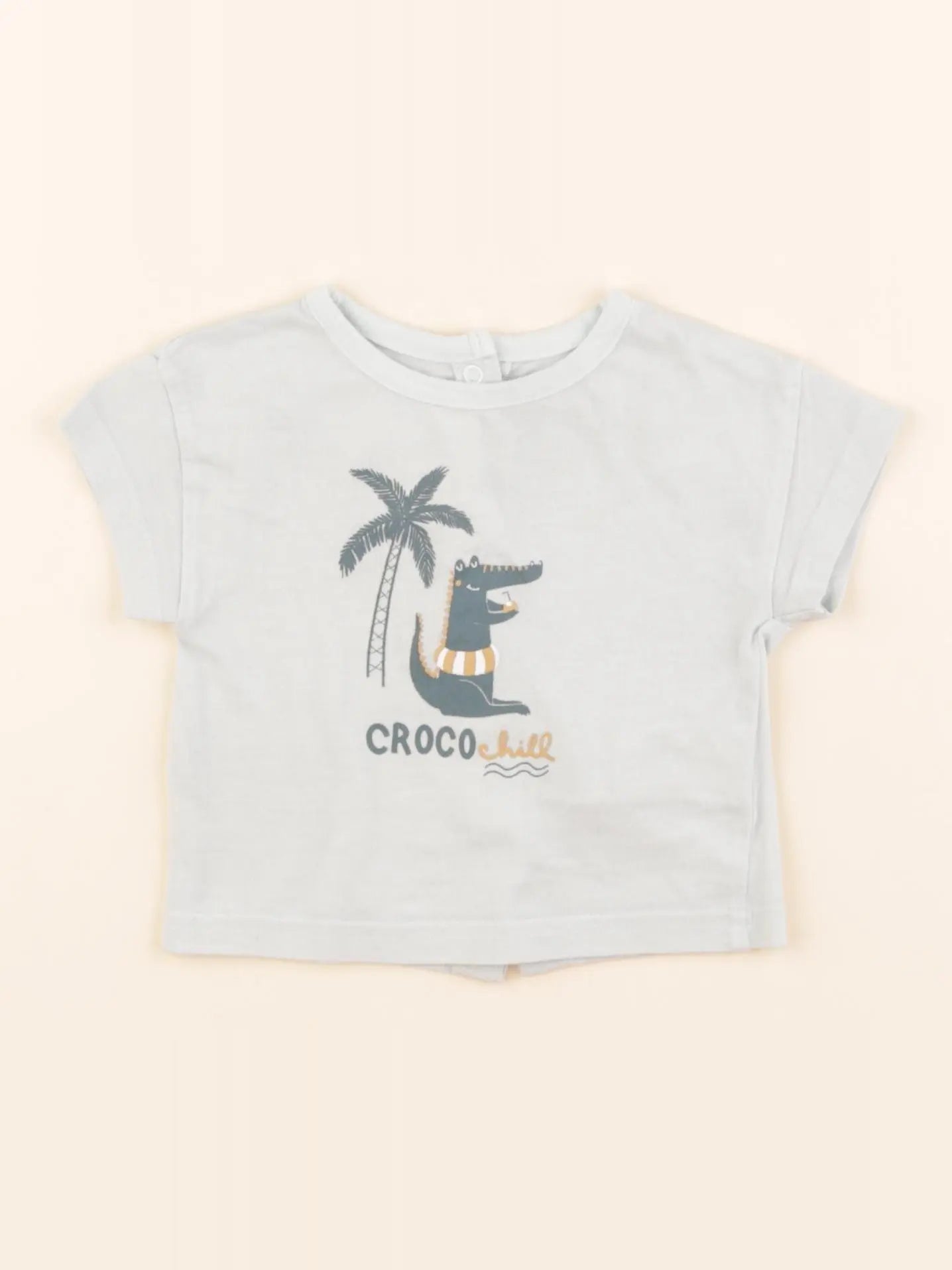 Vertbaudet - tee-shirt vert - 3 mois