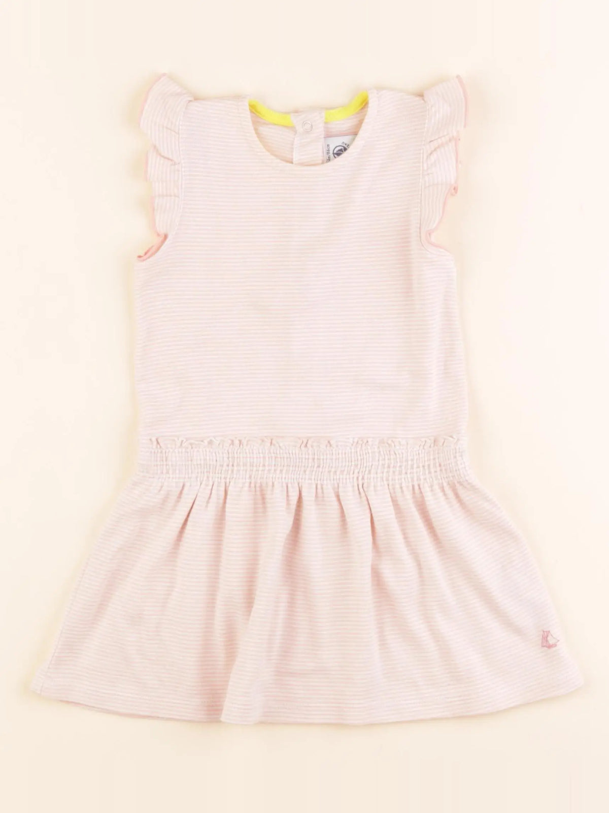Petit Bateau - robe rose - 24 mois