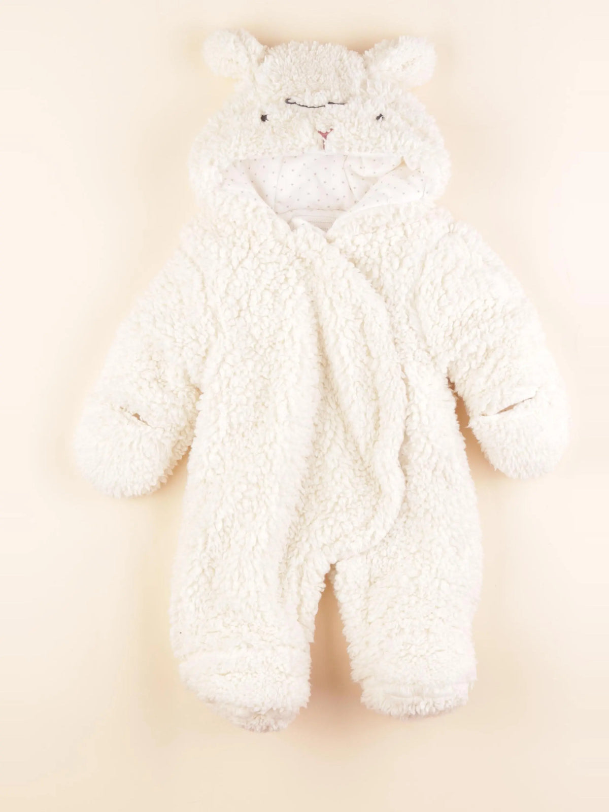 Vertbaudet - combi-pilote beige - 3 mois