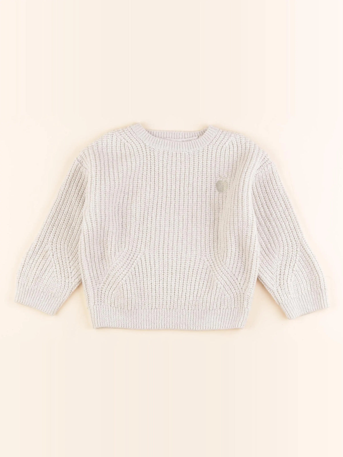 Vertbaudet - pull beige - 6 ans