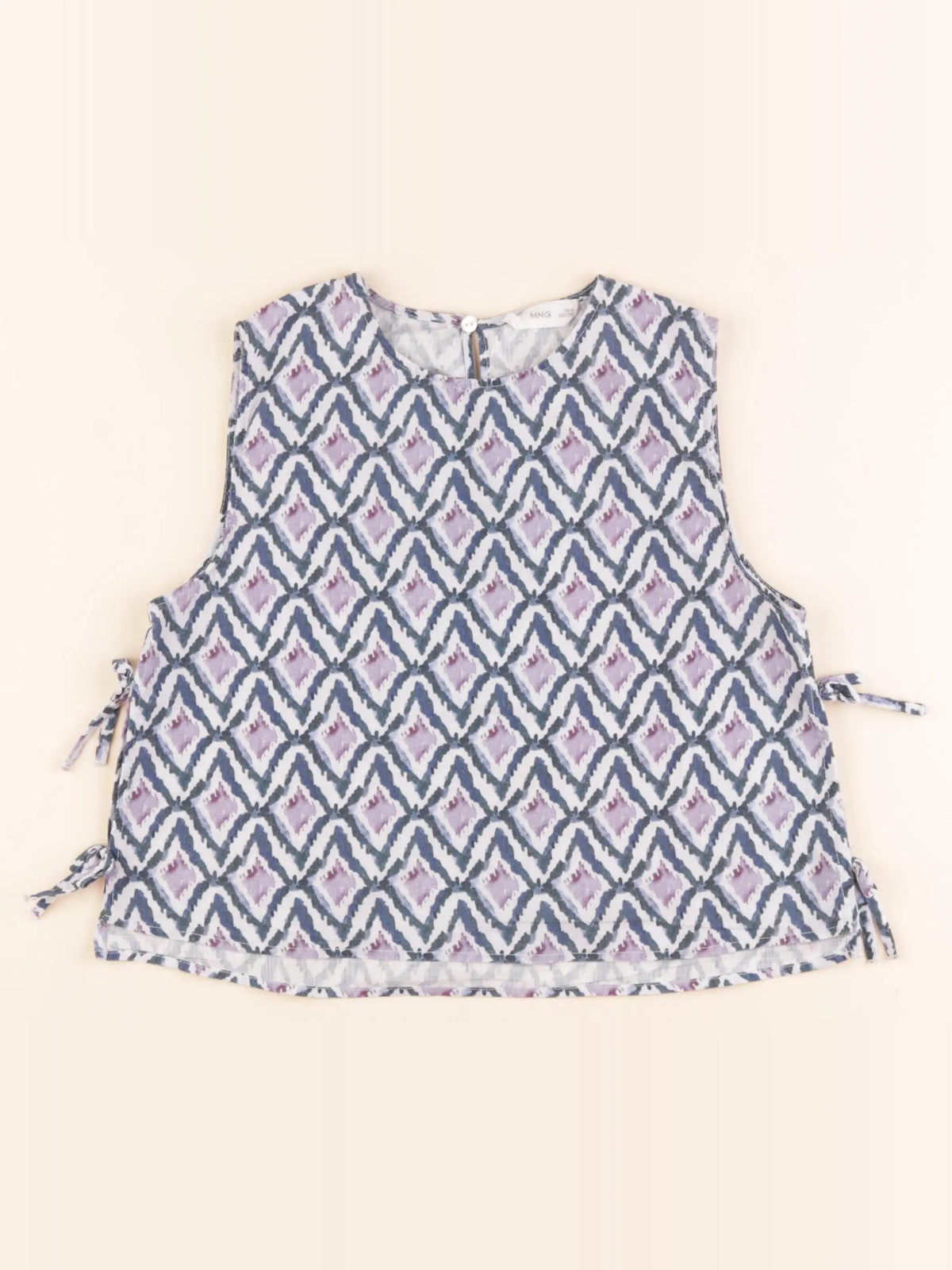 Mango - blouse bleu, violet - 12 ans