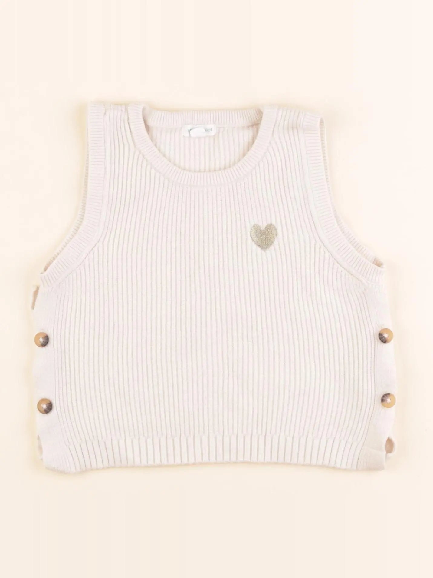 Vertbaudet - pull blanc - 3 ans