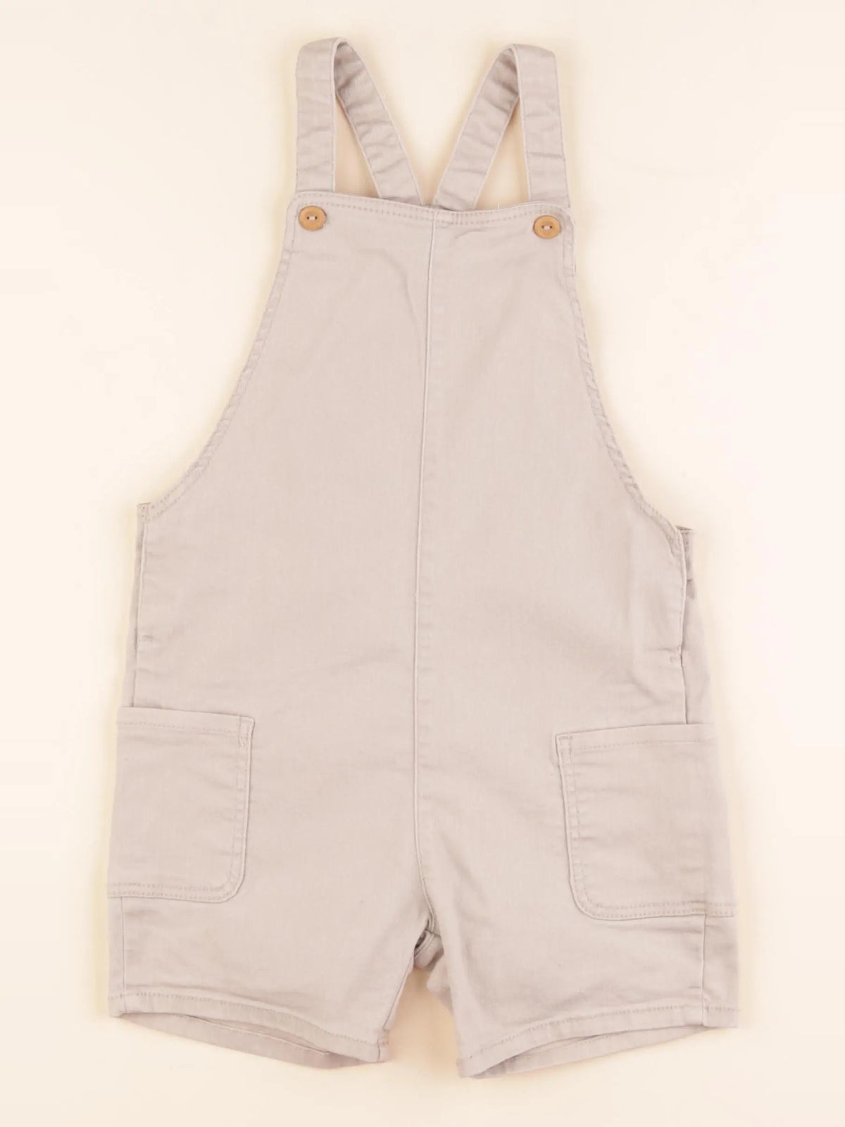 H&M - salopette beige - 2/3 ans