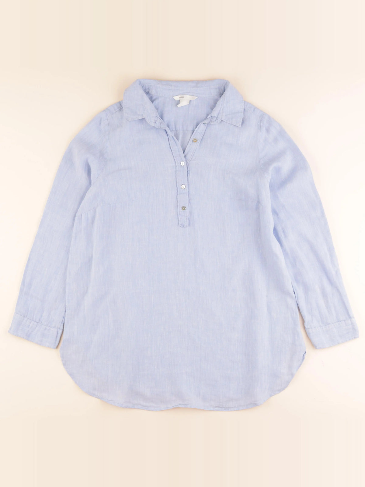 H&M - blouse grossesse bleu - 36 à 38