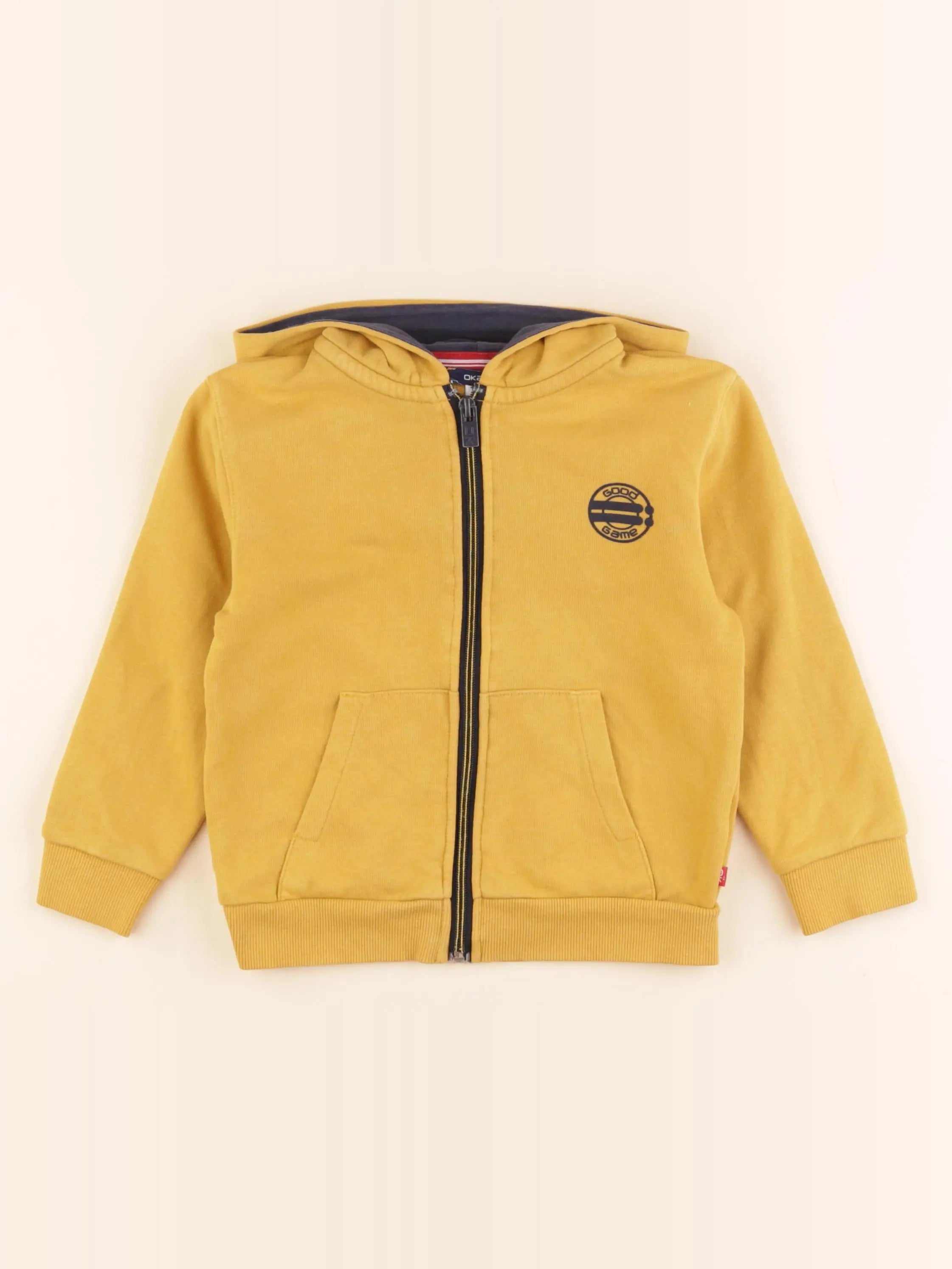 Okaidi - sweat jaune - 4 ans
