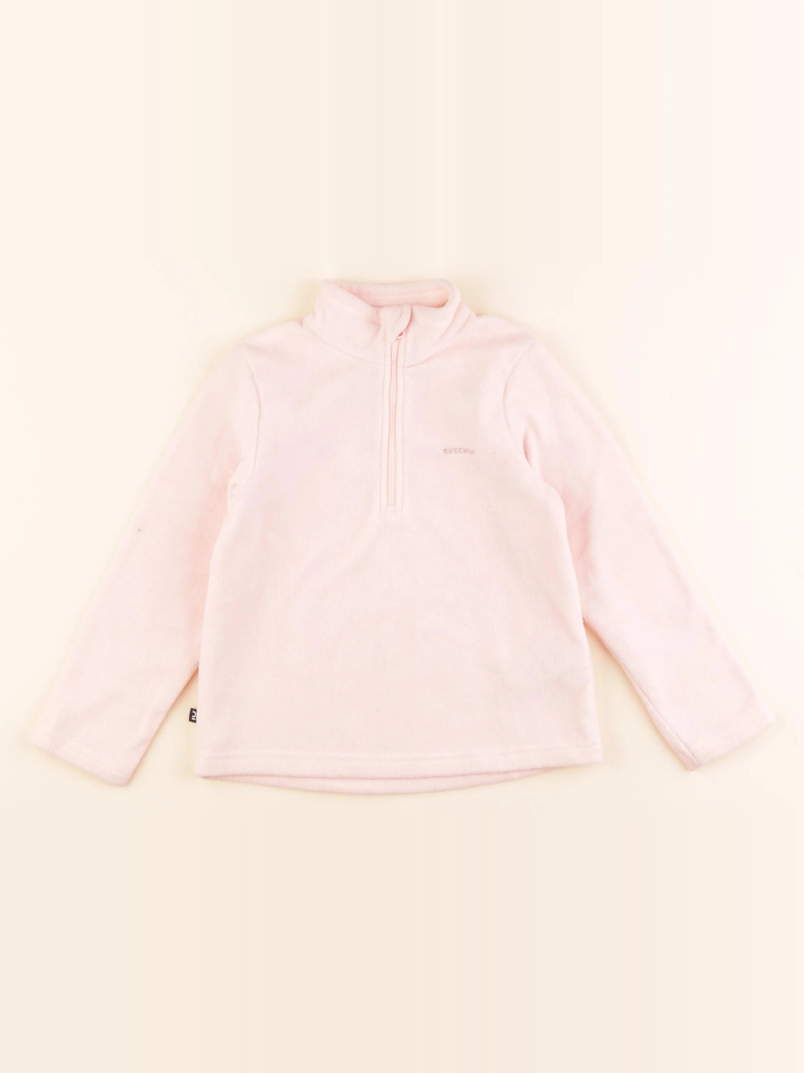 Decathlon ski - polaire rose - 4/5 ans