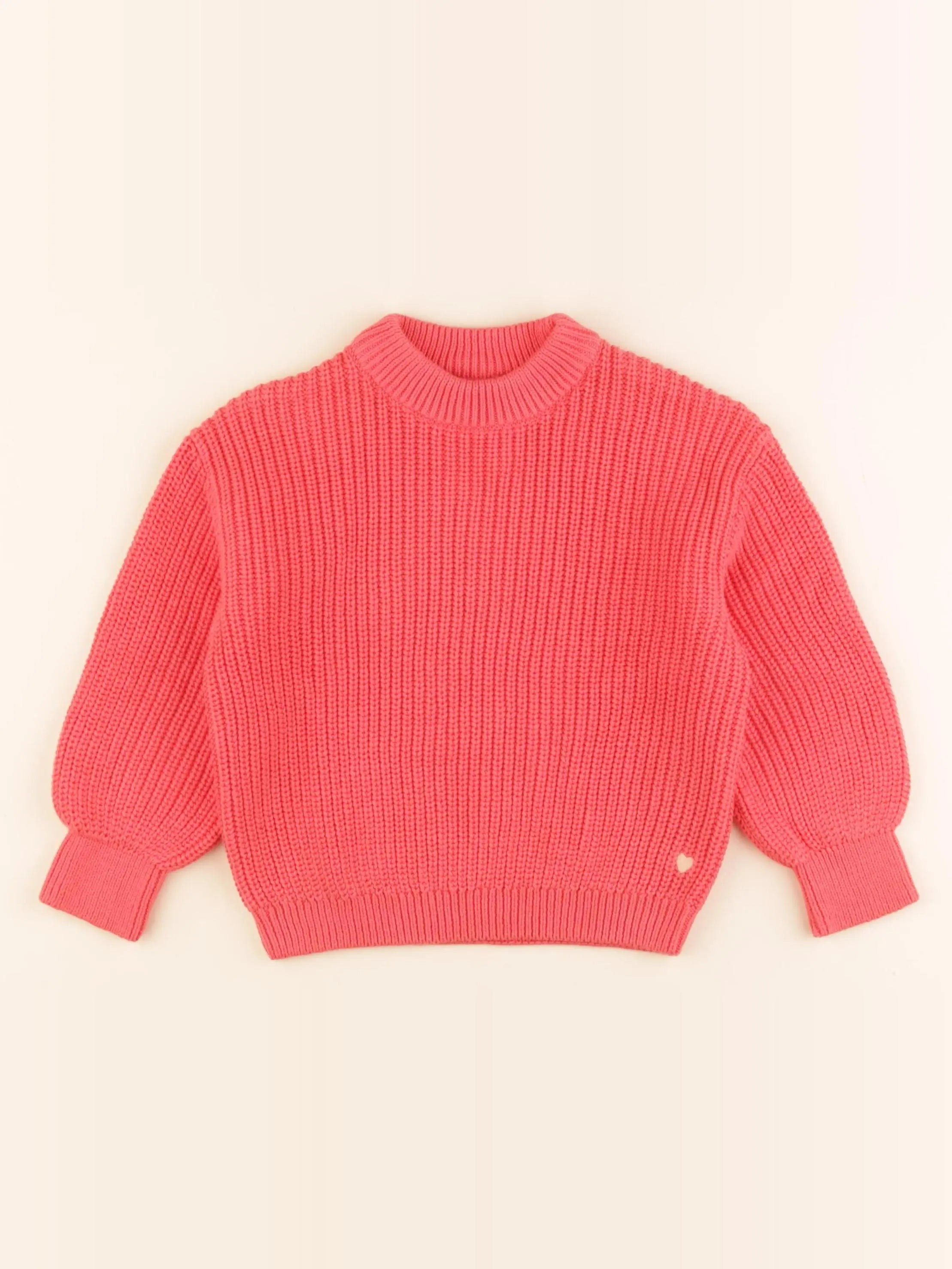 Vertbaudet - pull rose - 4 ans