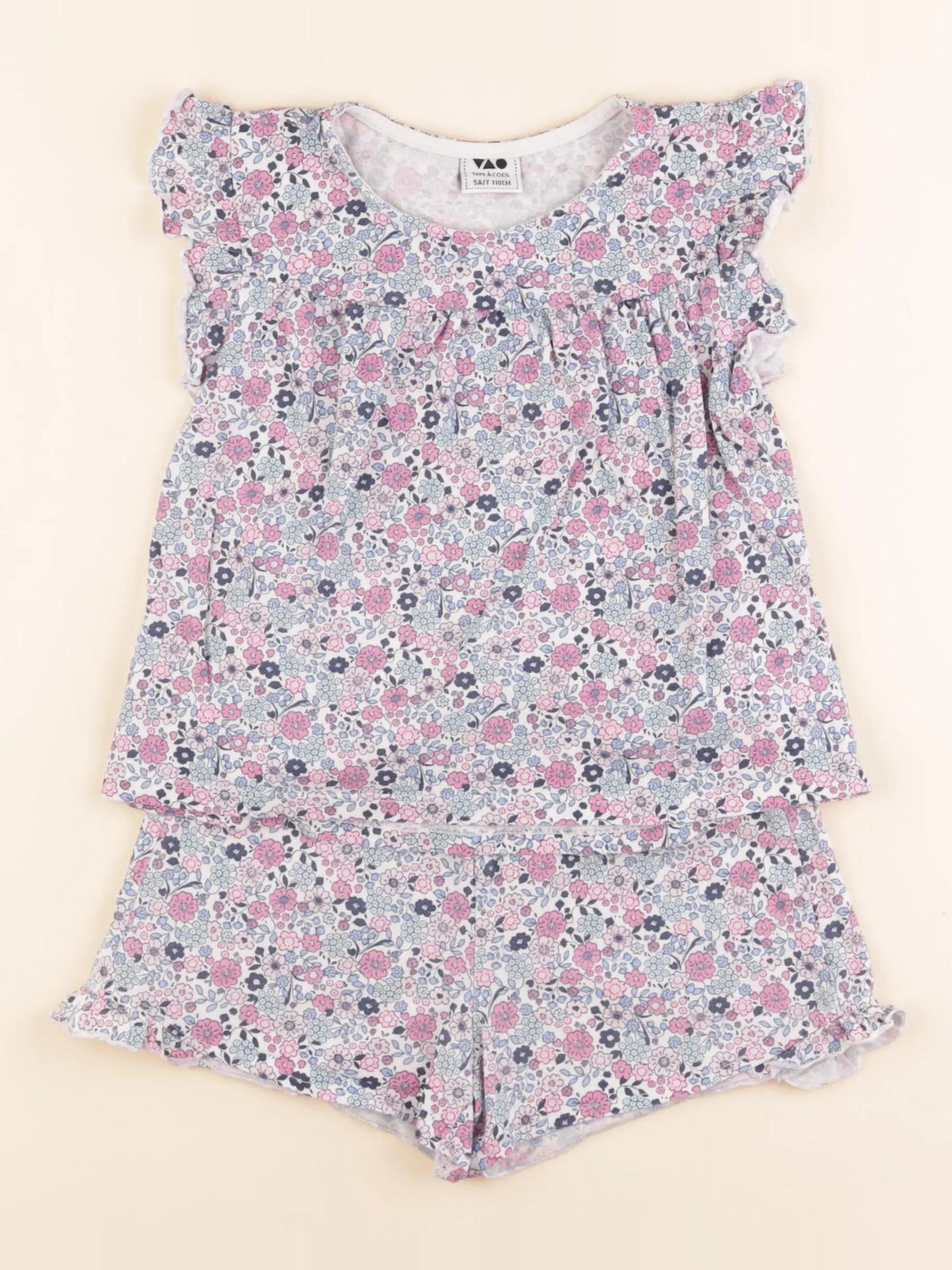 Tape à l'oeil - pyjama coton multicolore - 5 ans