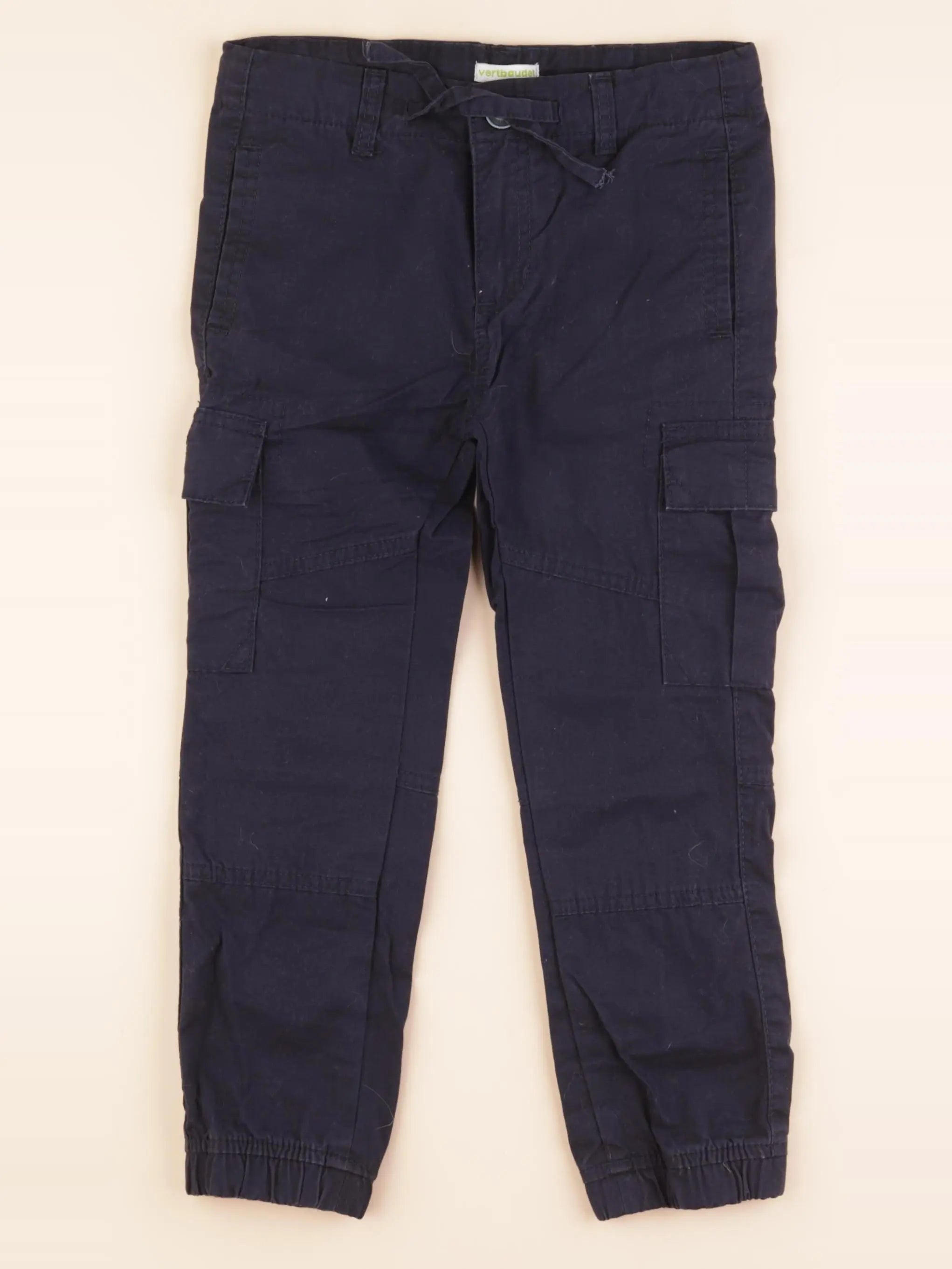 Vertbaudet - pantalon bleu - 6 ans
