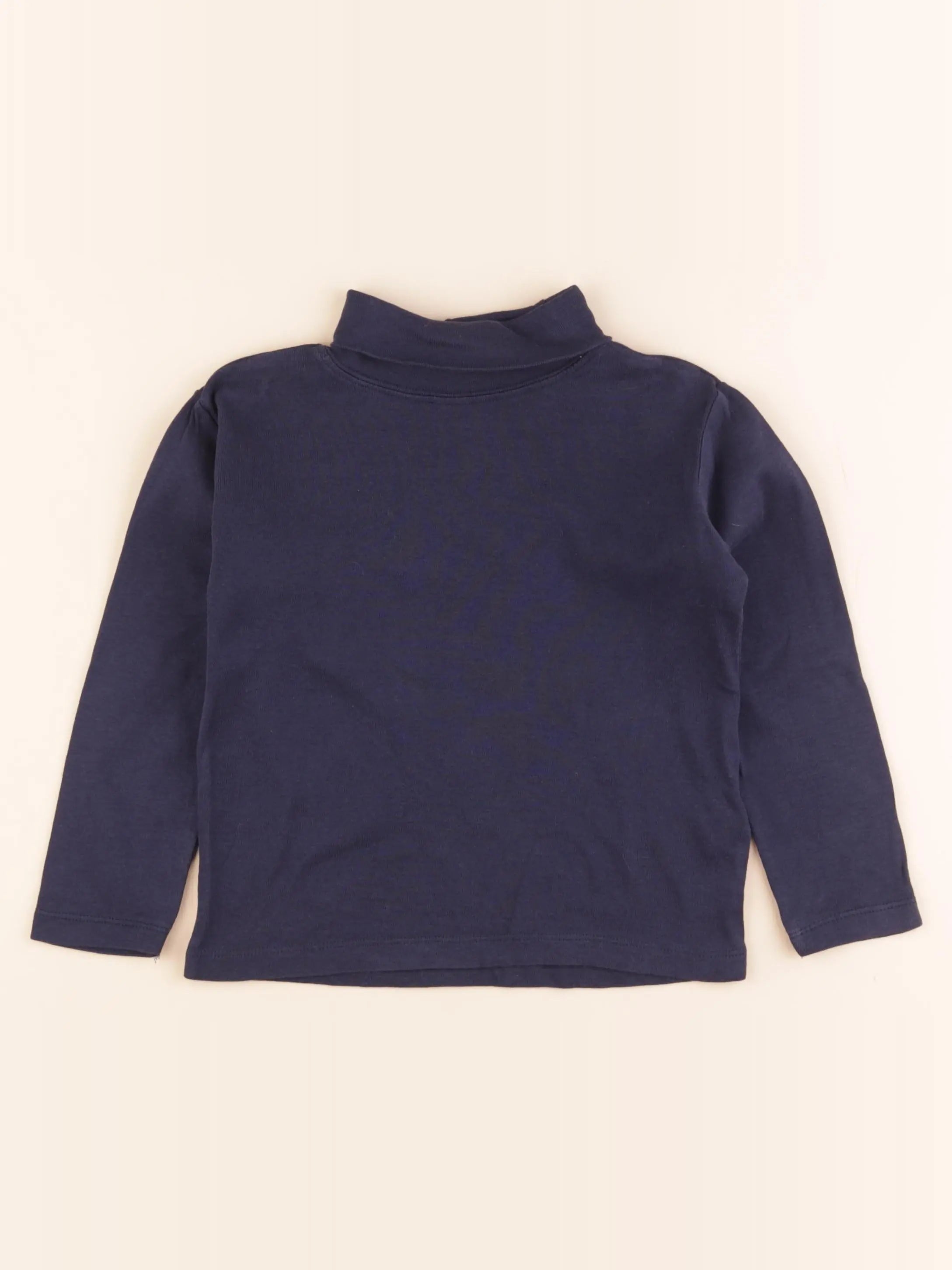 Vertbaudet - sous-pull bleu - 5 ans