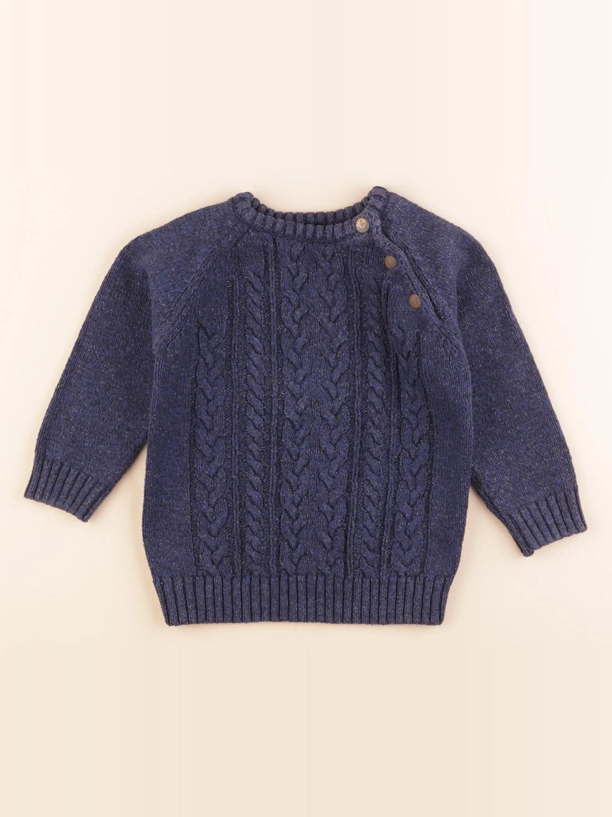 Vertbaudet - pull bleu - 5 ans