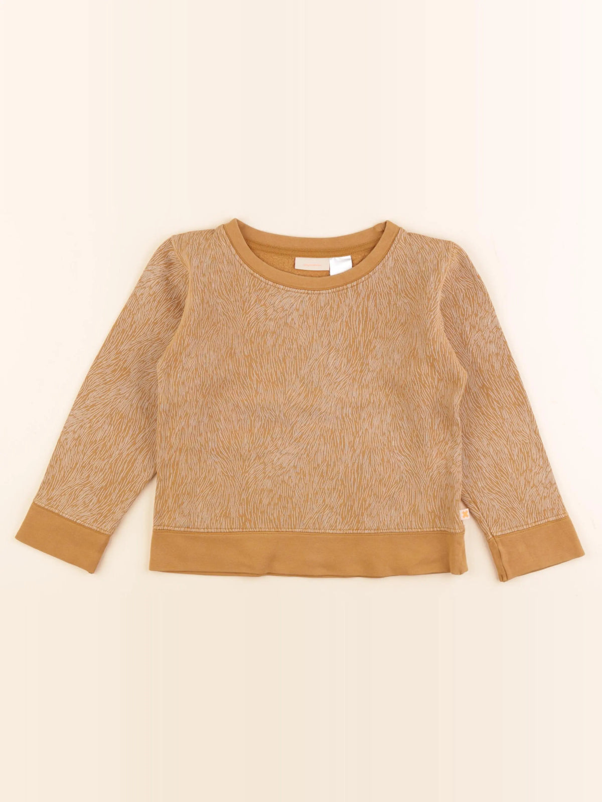 Tiny Cottons - sweat marron - 6 ans